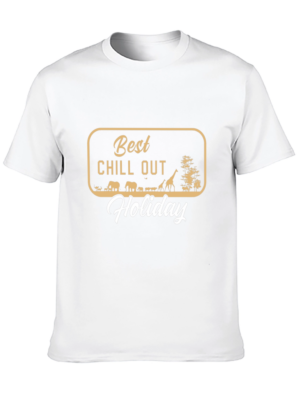 Best Chill Out Holiday Graphic T-Shirt