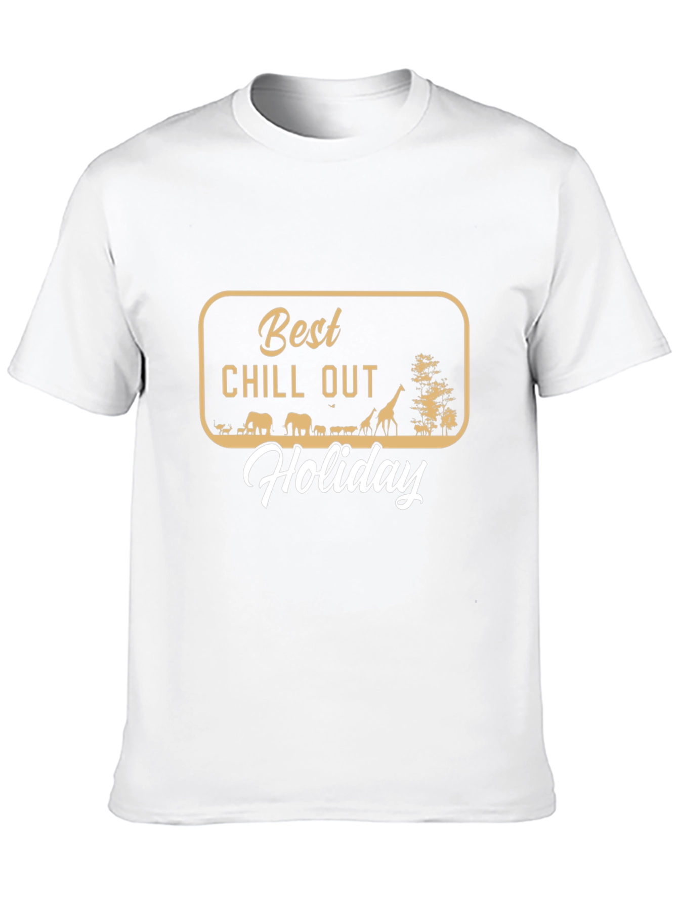 Best Chill Out Holiday Graphic T-Shirt