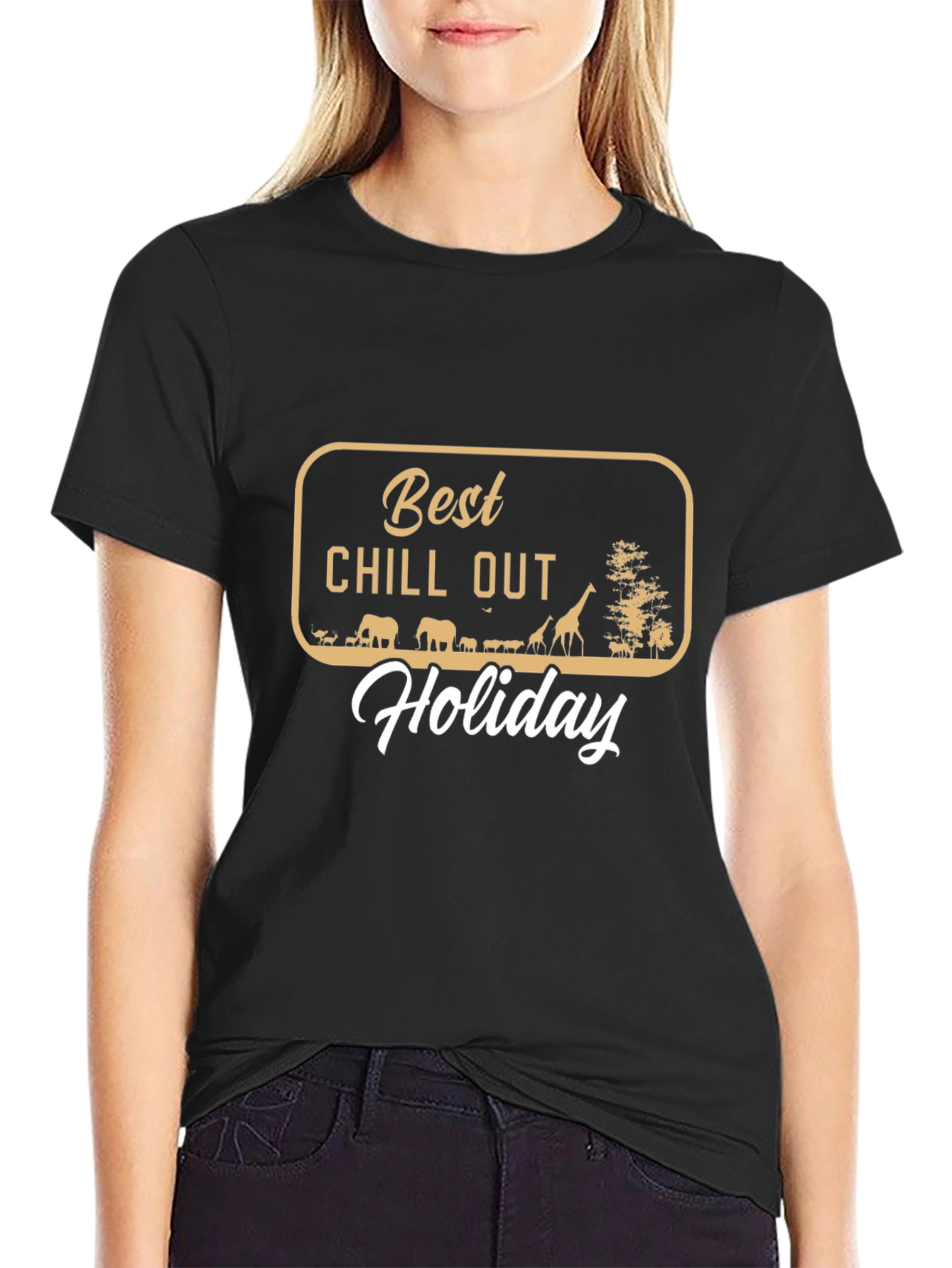 Best Chill Out Holiday Graphic T-Shirt