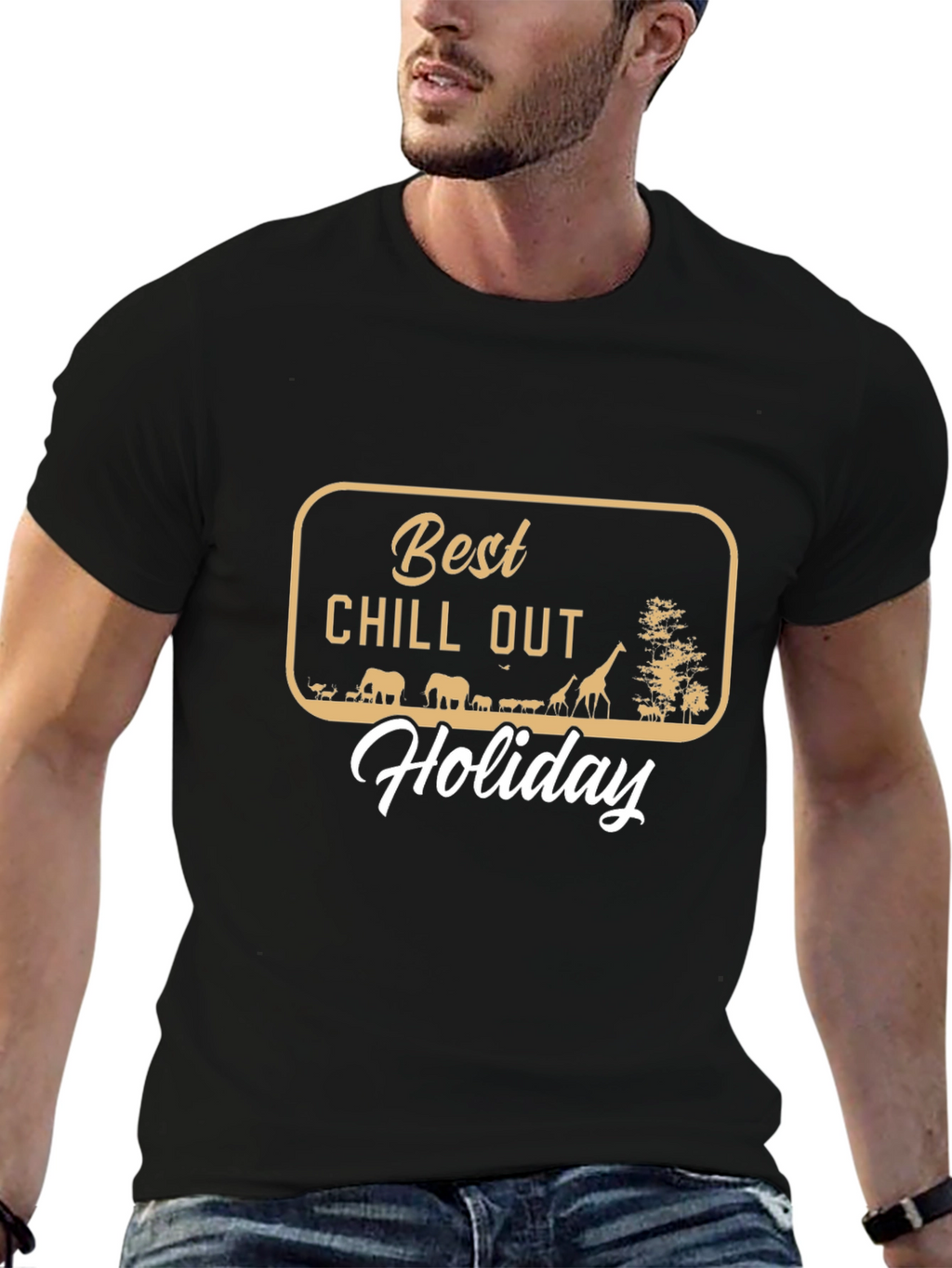 Best Chill Out Holiday Graphic T-Shirt