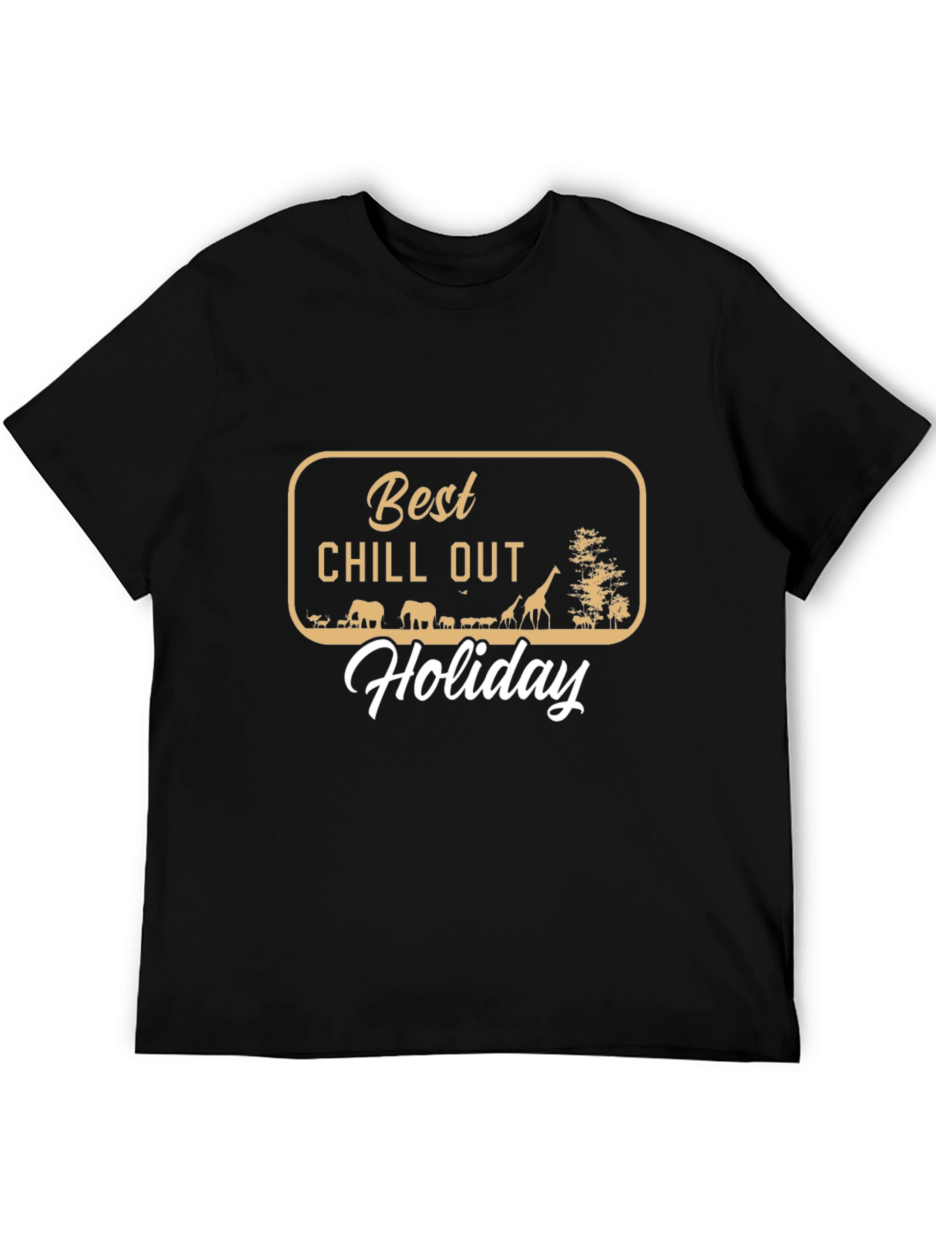 Best Chill Out Holiday Graphic T-Shirt