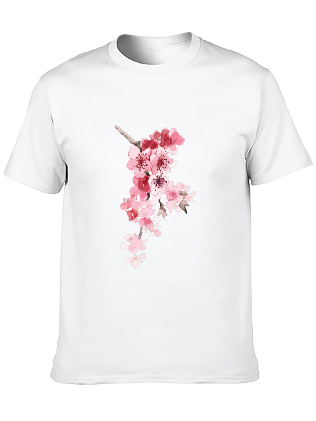 Sakura Blossom Black T-Shirt