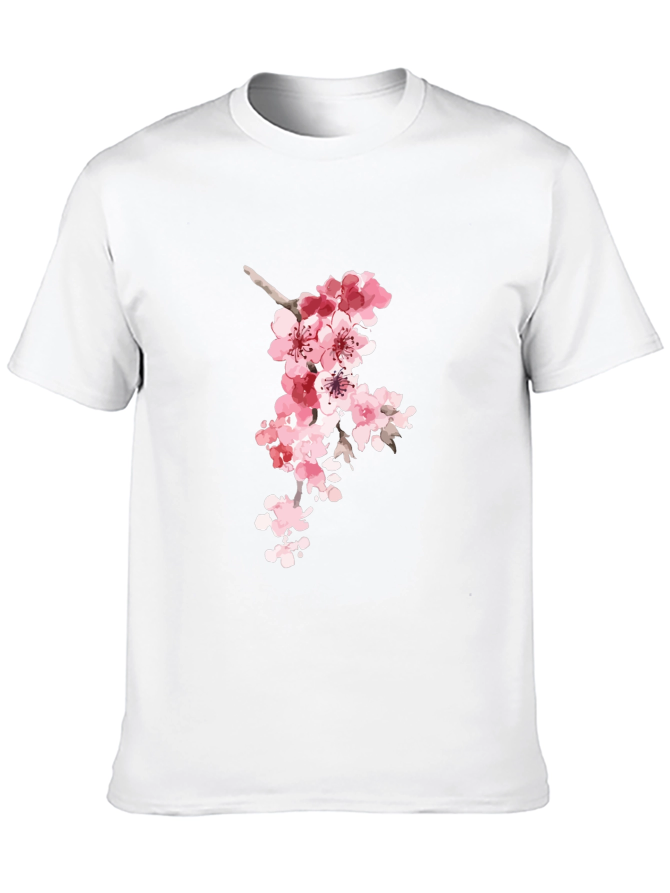 Sakura Blossom Black T-Shirt