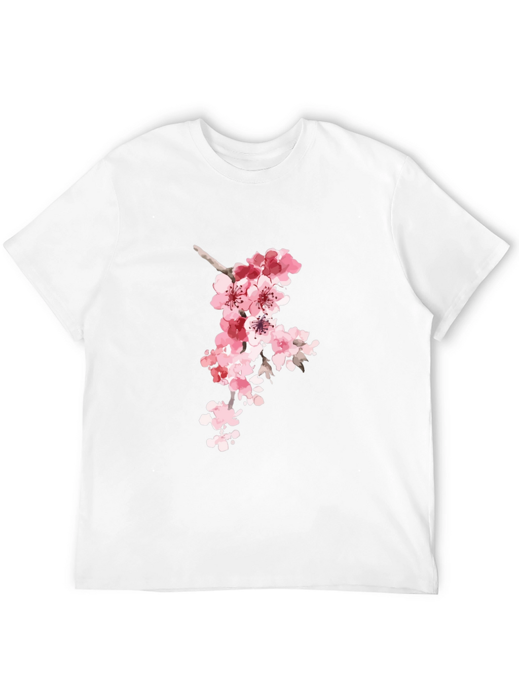 Sakura Blossom Black T-Shirt