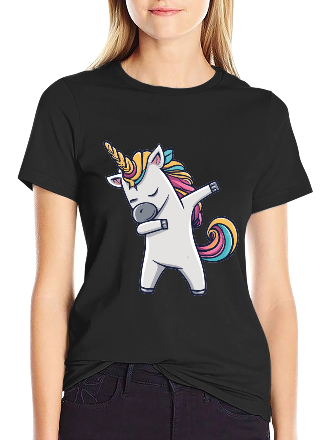 Dabbing Unicorn T-Shirt - Fun & Unique Design