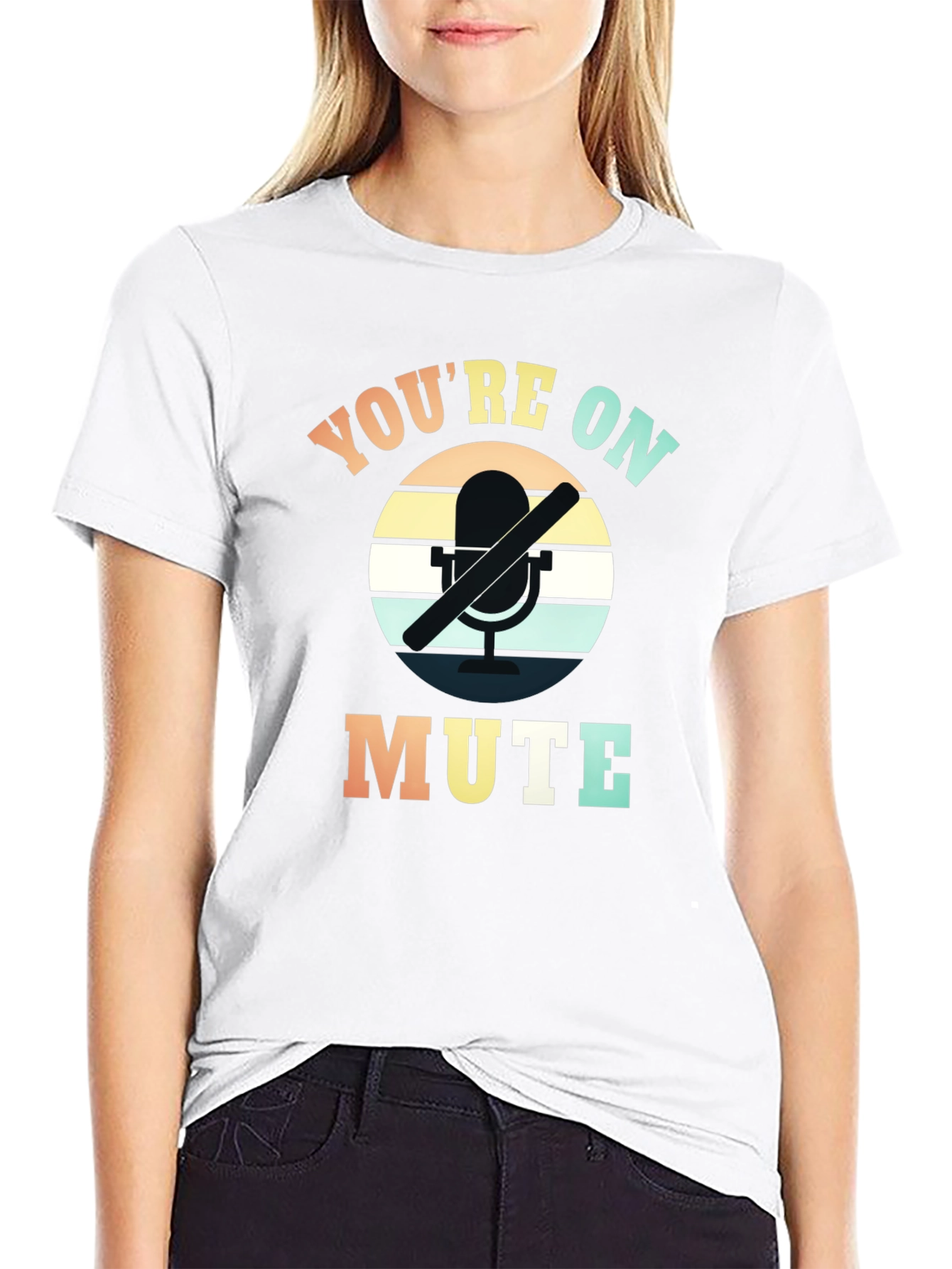 Youre on Mute Graphic T-Shirt - Retro Style