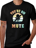 Youre on Mute Graphic T-Shirt - Retro Style
