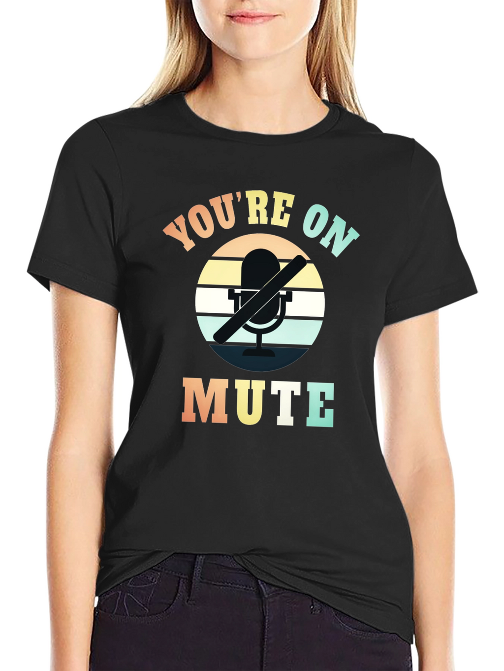 Youre on Mute Graphic T-Shirt - Retro Style