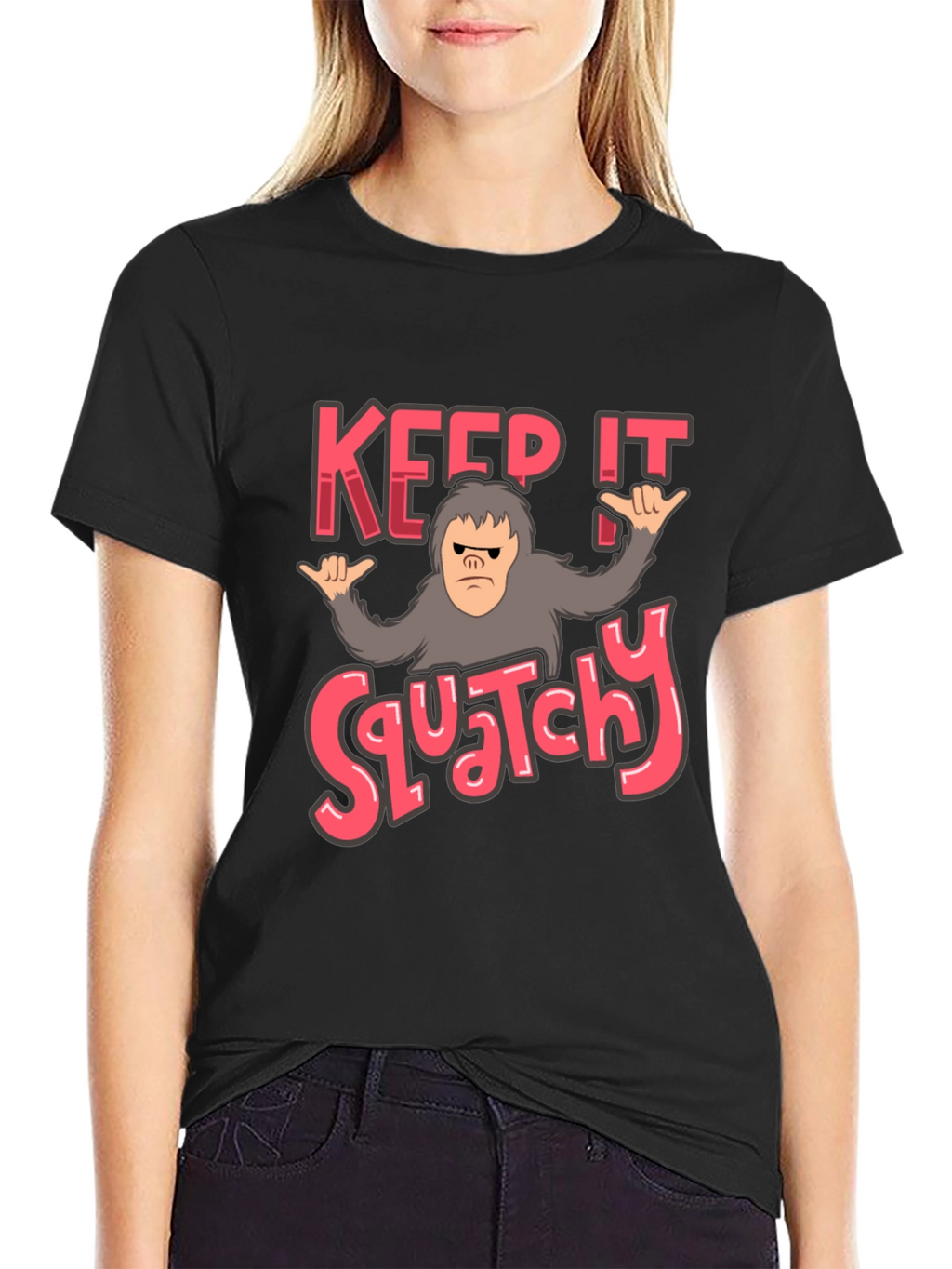 Keep It Squatchy Bigfoot T-Shirt