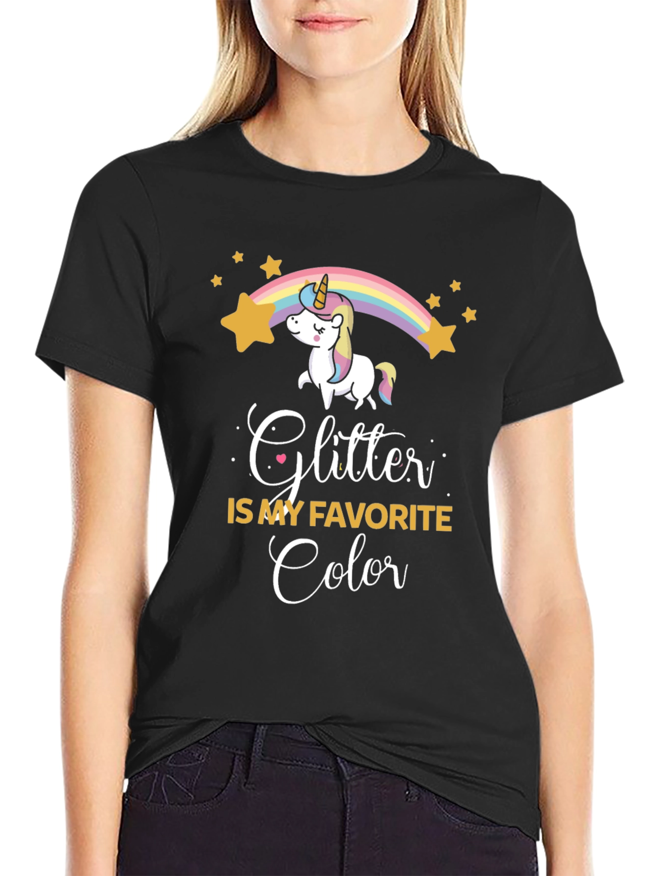 Glitter is My Favorite Color Unicorn T-Shirt