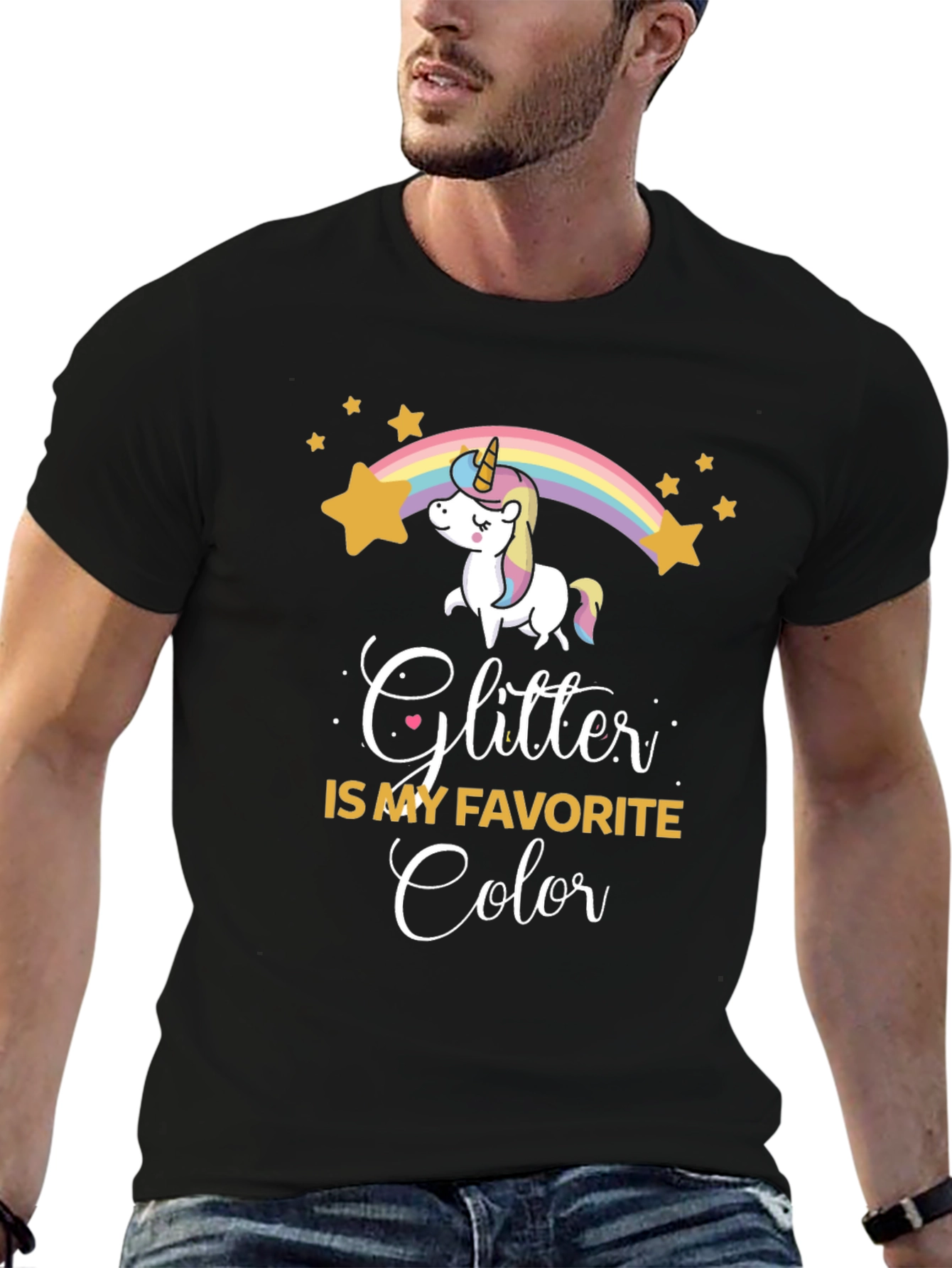 Glitter is My Favorite Color Unicorn T-Shirt