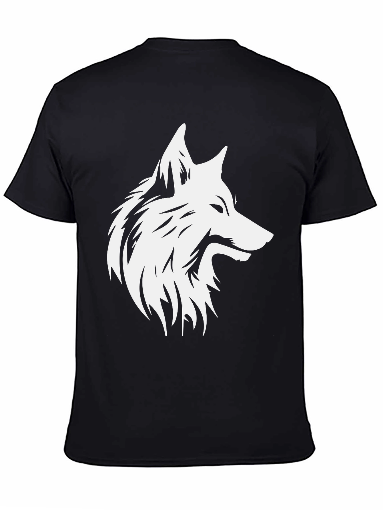 Wolf Graphic Black T-Shirt