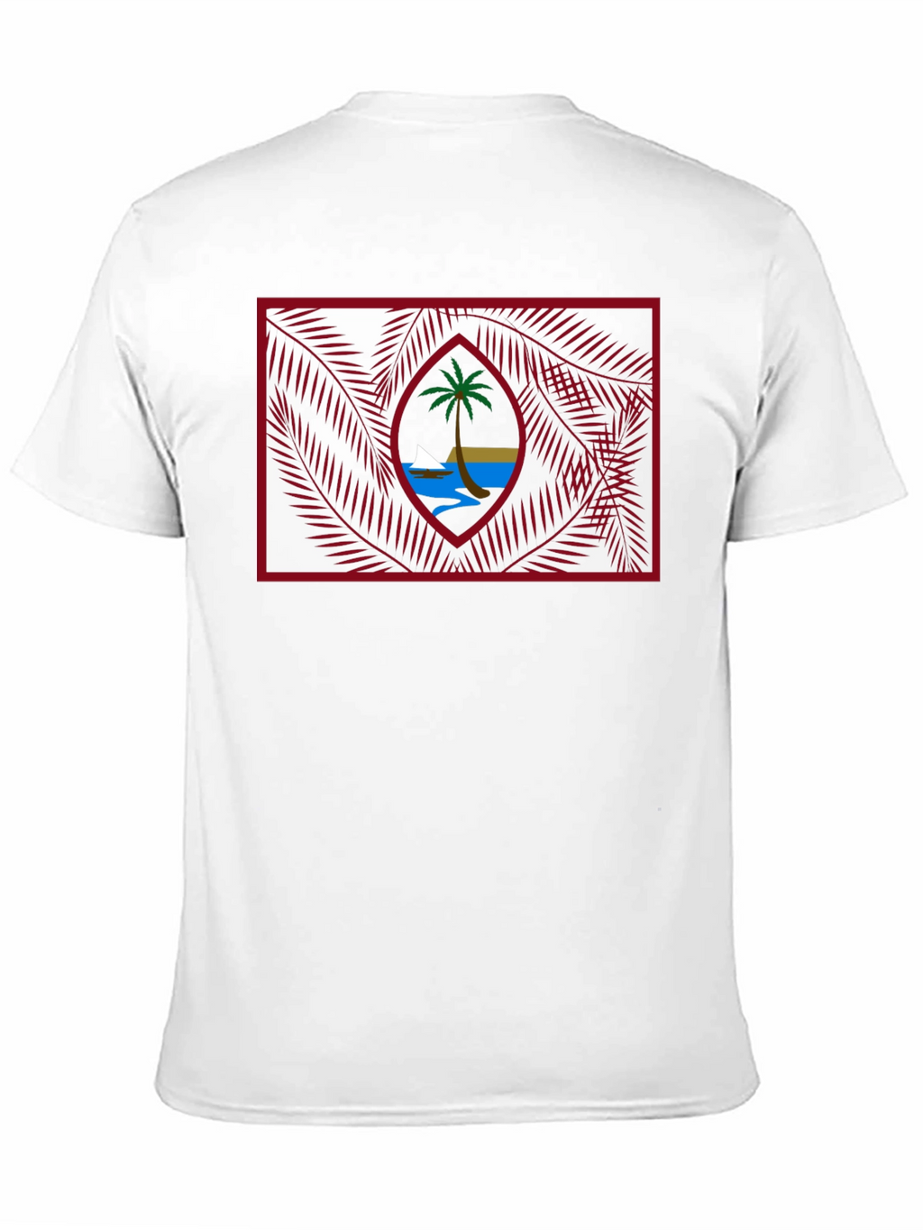 Guam Seal Black T-Shirt