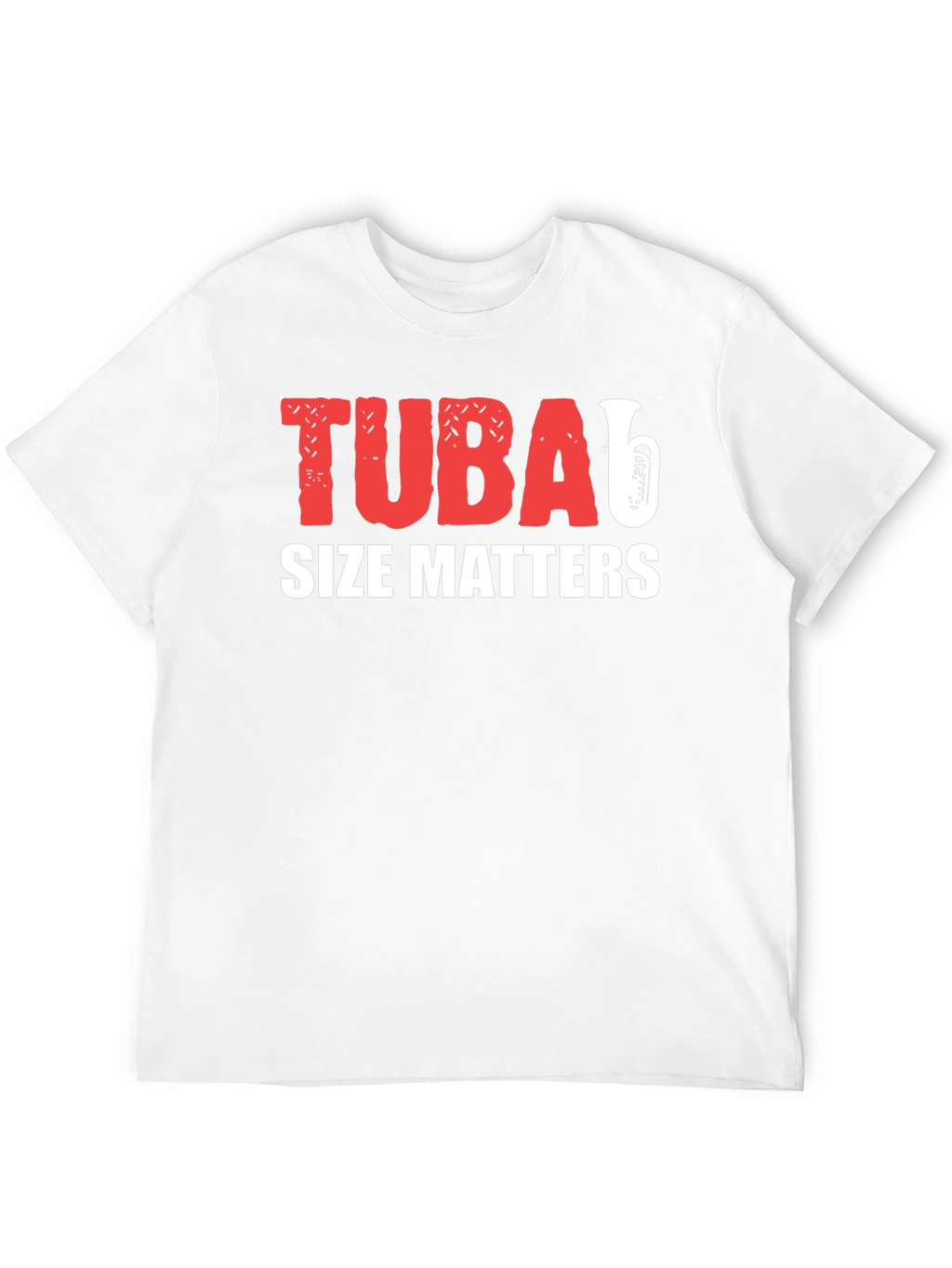Tuba Size Matters Funny Music T-Shirt