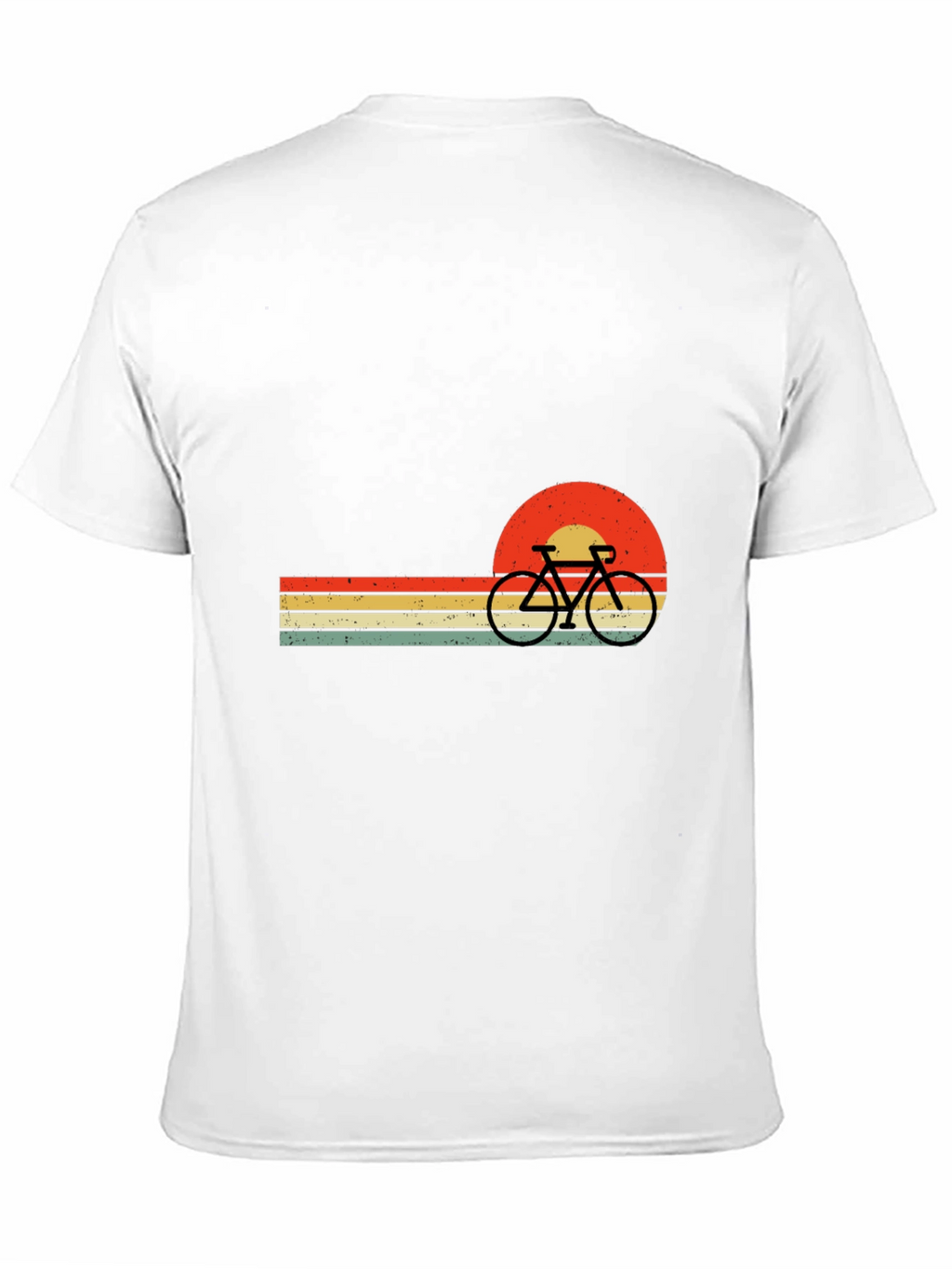 Retro Sunset Bicycle Graphic Tee