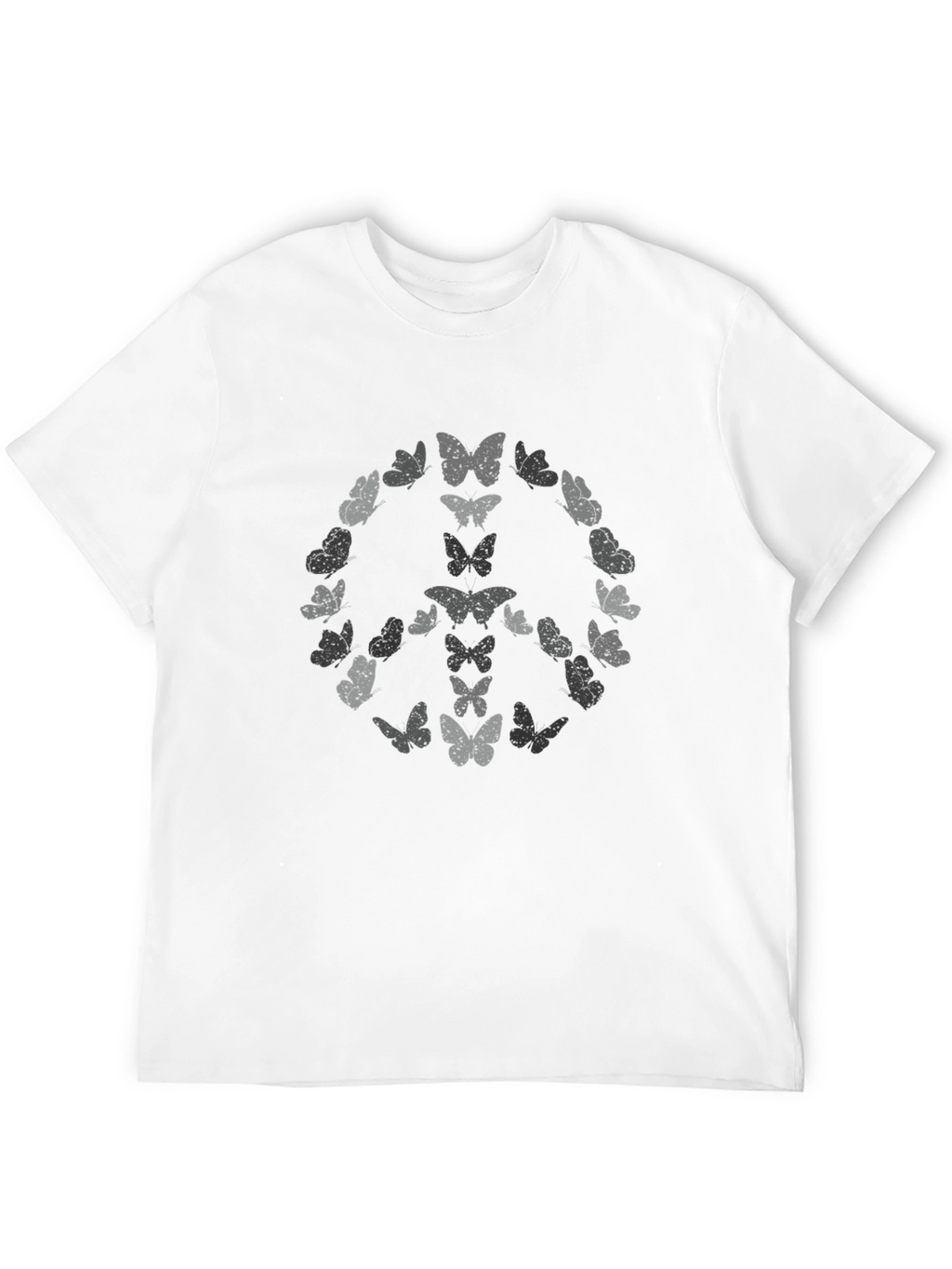 Butterfly Peace Sign Graphic Tee