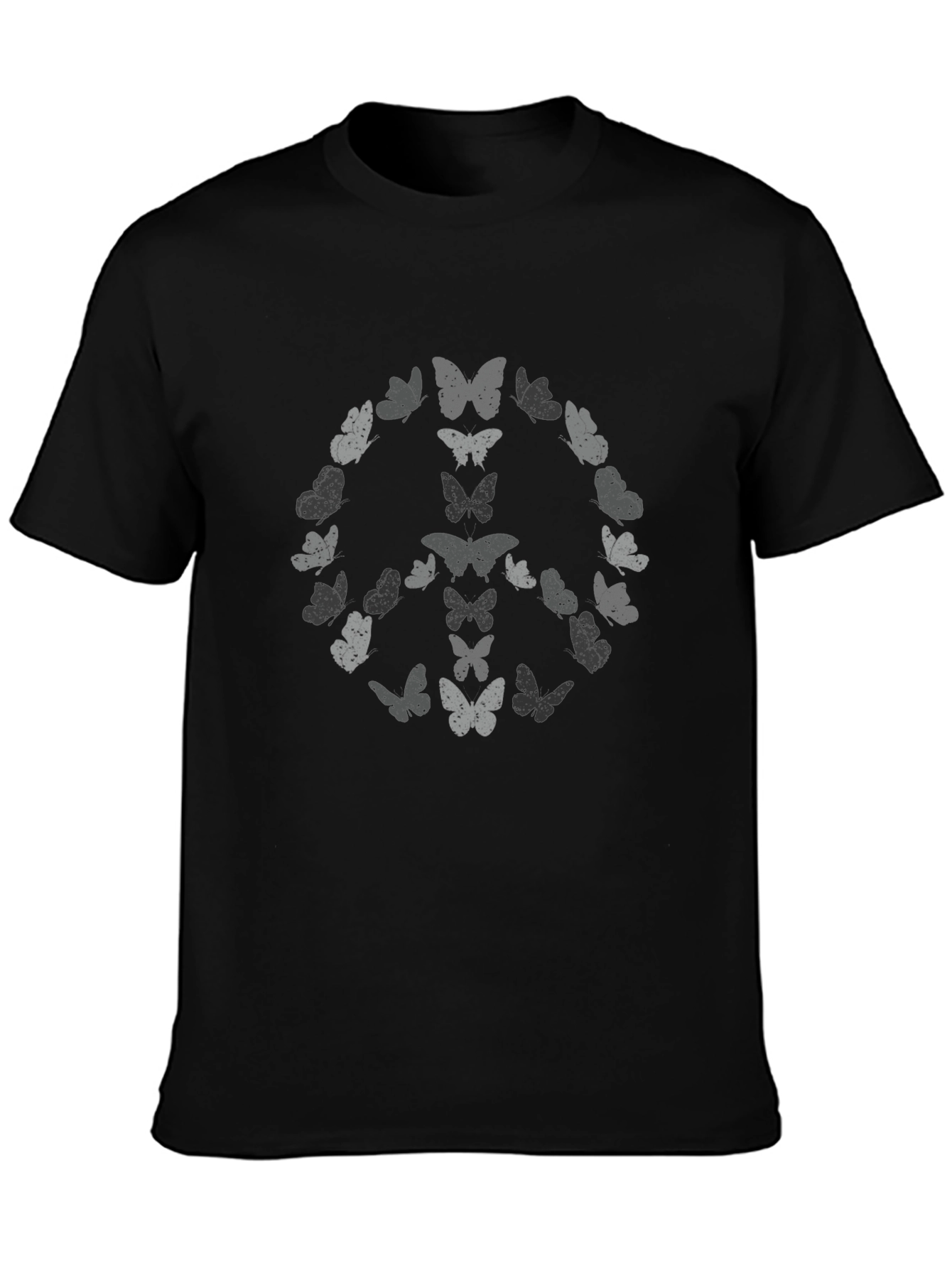 Butterfly Peace Sign Graphic Tee
