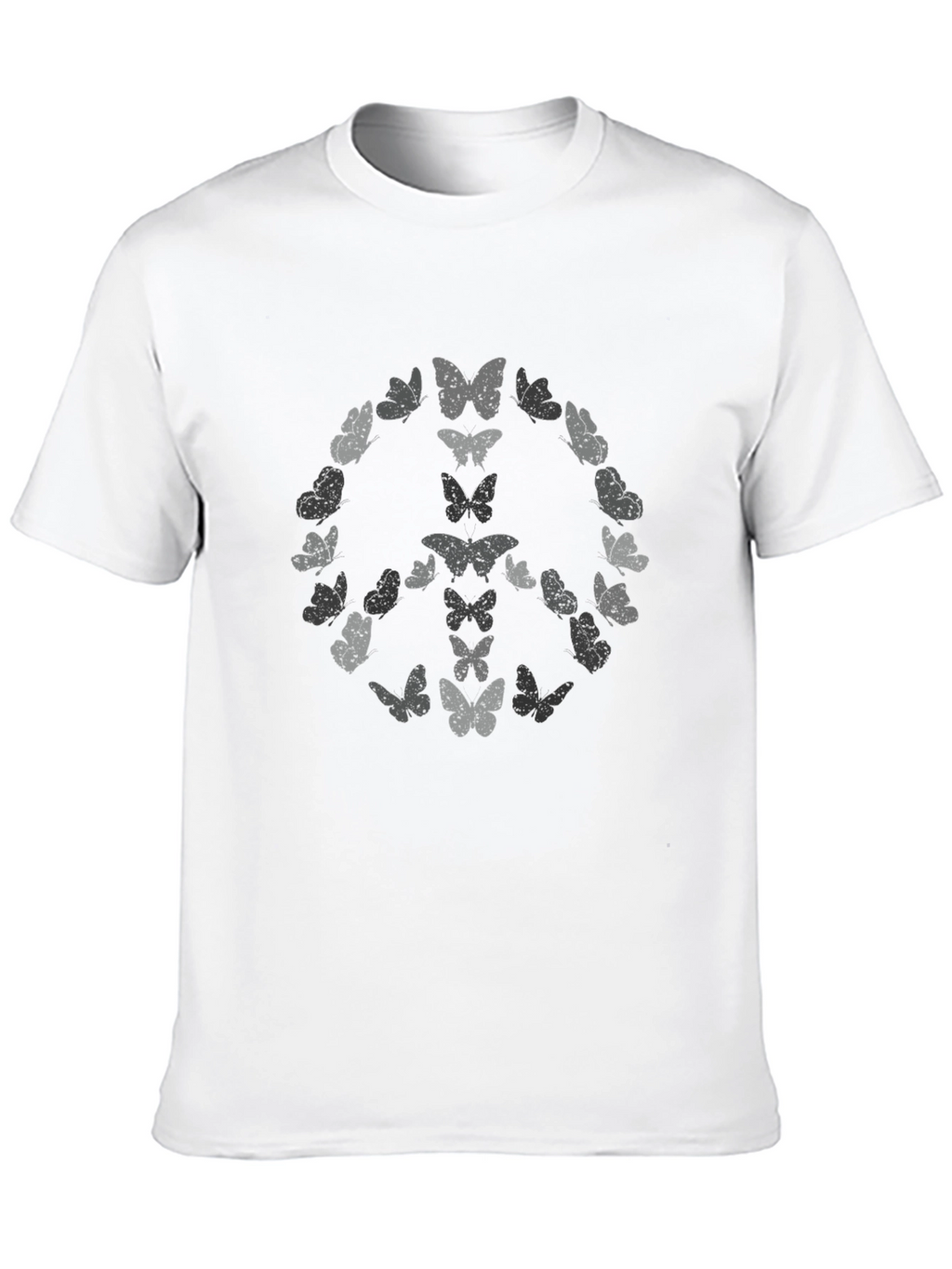 Butterfly Peace Sign Graphic Tee