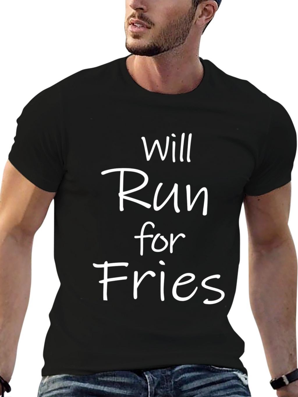 Funny Will Run for Fries T-Shirt