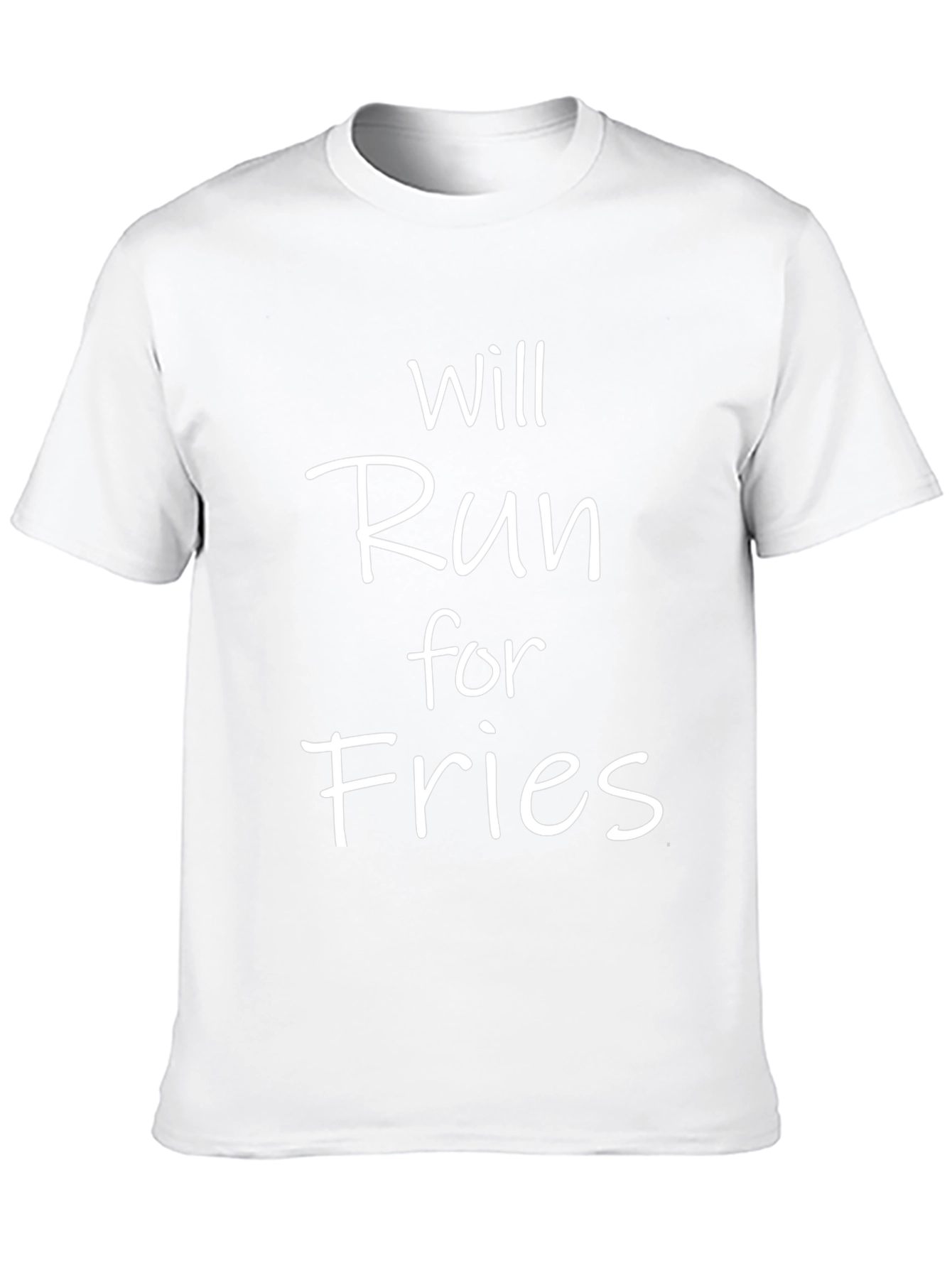 Funny Will Run for Fries T-Shirt