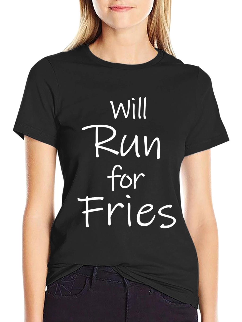 Funny Will Run for Fries T-Shirt