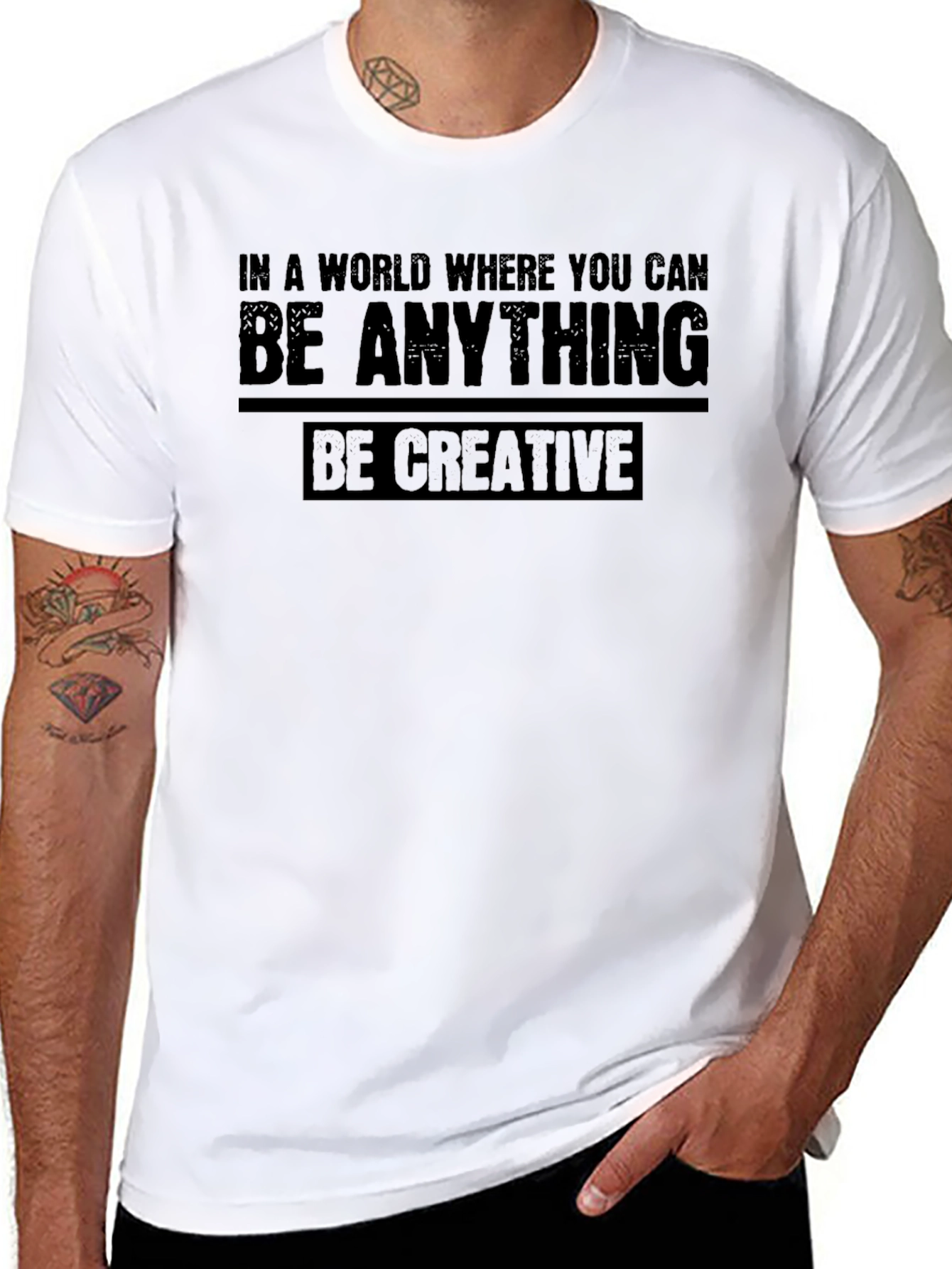 Be Creative Graphic T-Shirt