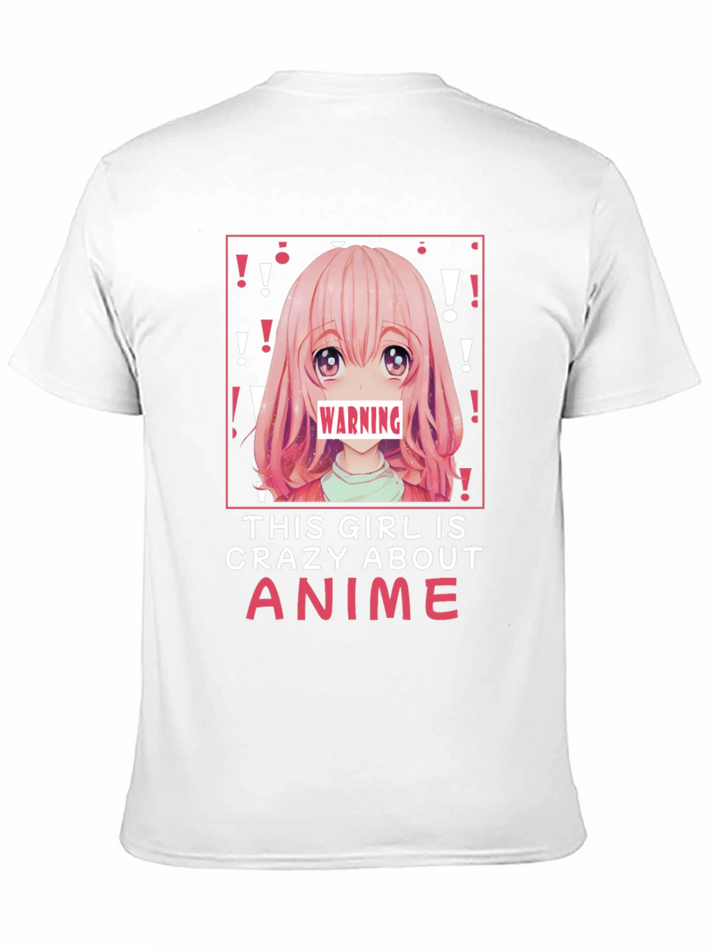 Anime Girl Crazy T-Shirt