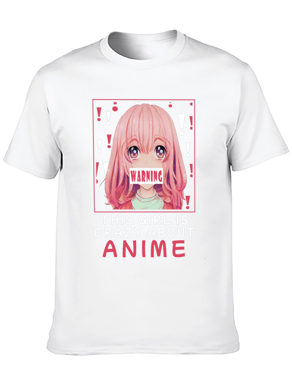 Anime Girl Crazy T-Shirt