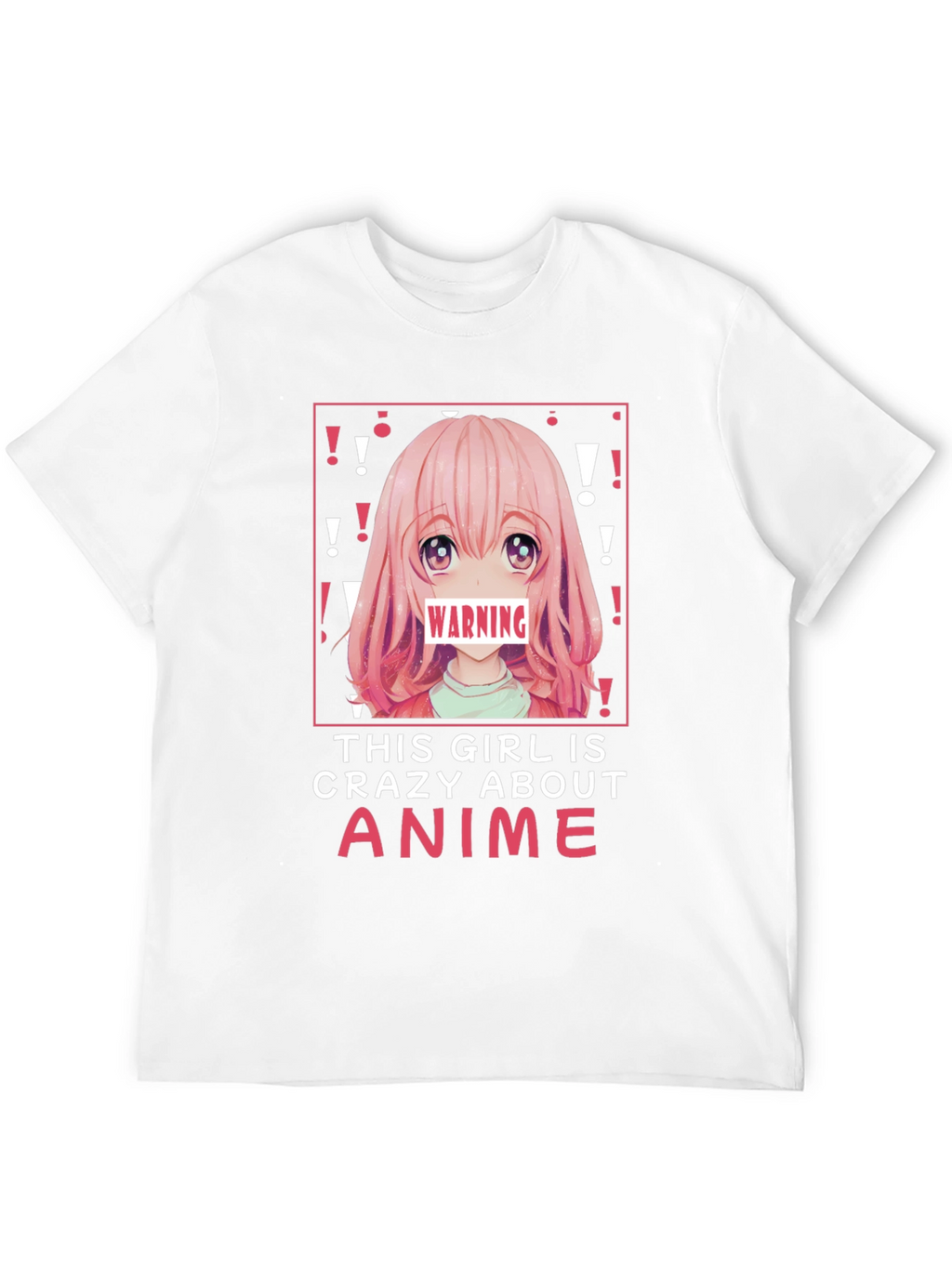 Anime Girl Crazy T-Shirt