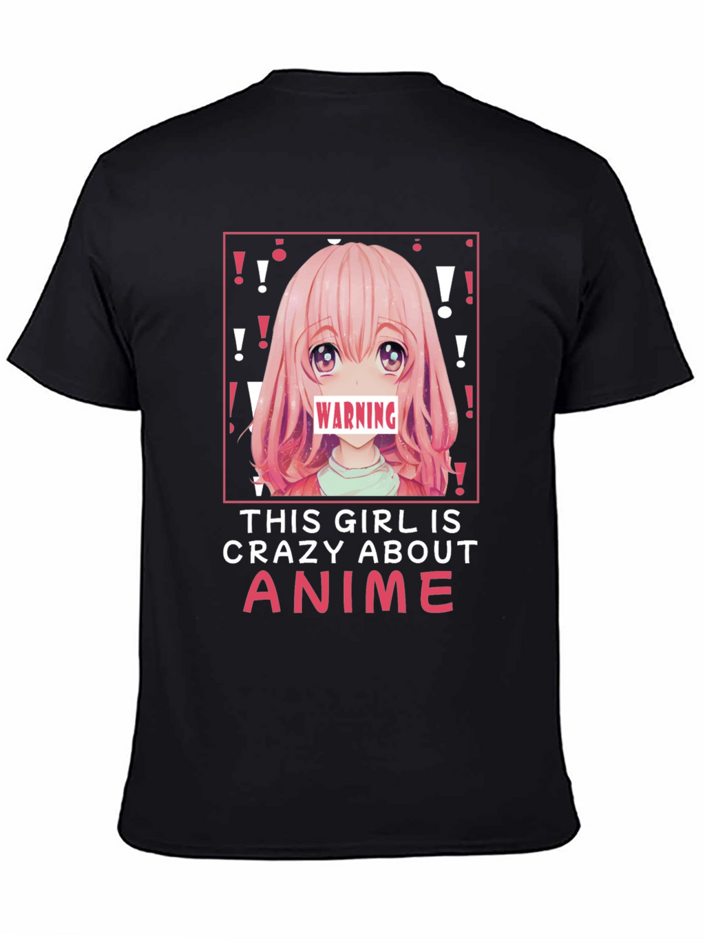 Anime Girl Crazy T-Shirt