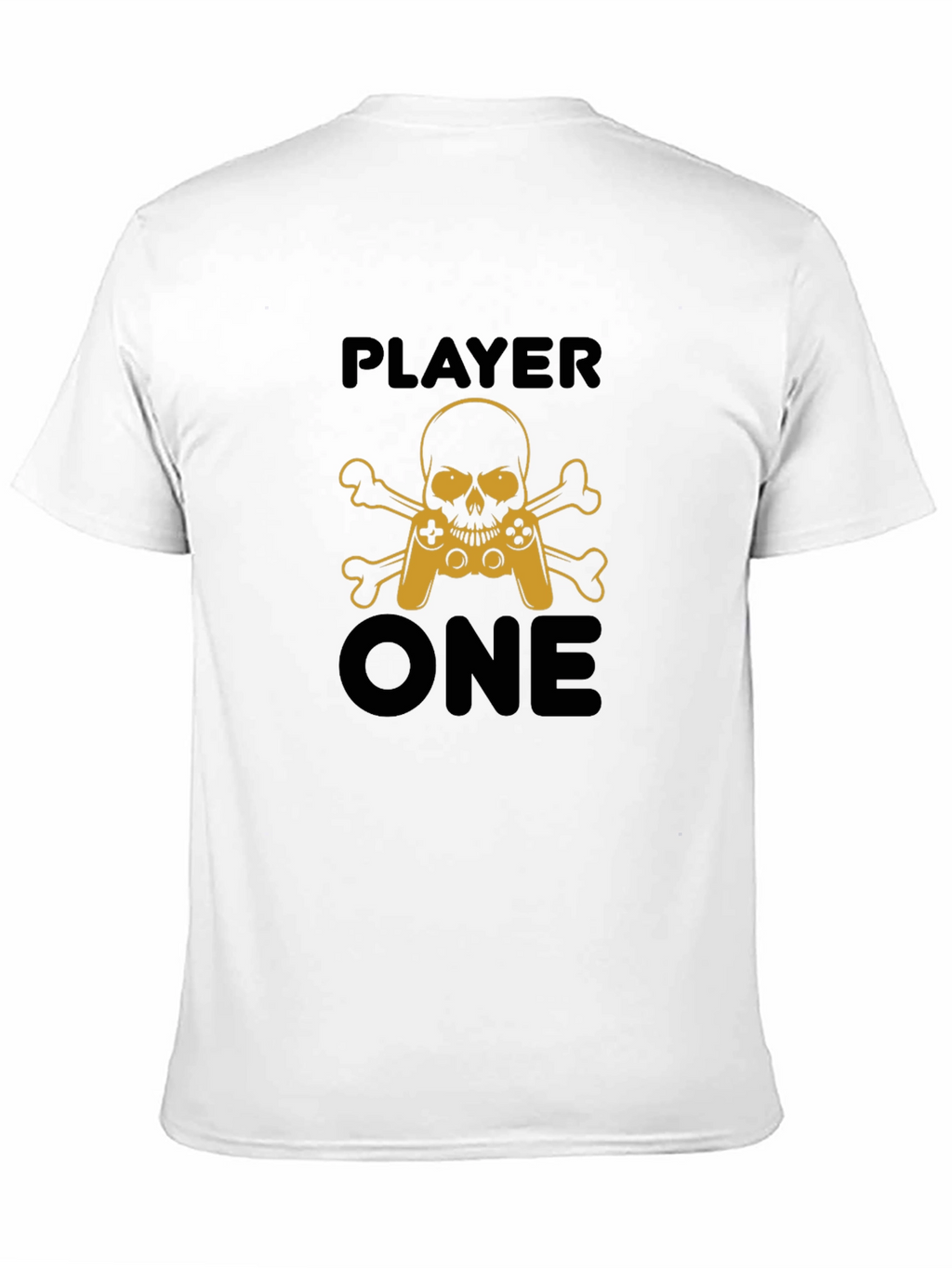 Player One Skull and Crossbones Gaming T-Shirt