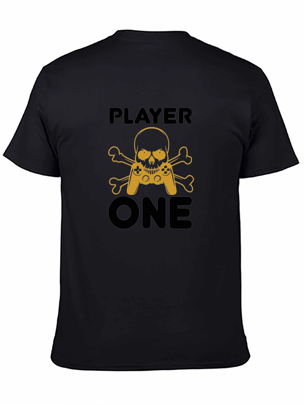 Player One Skull and Crossbones Gaming T-Shirt