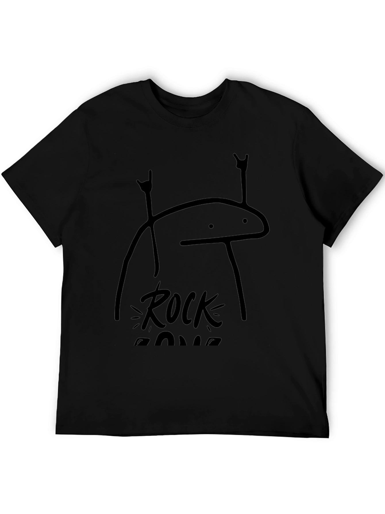 Rock Zone Graphic T-Shirt - Black