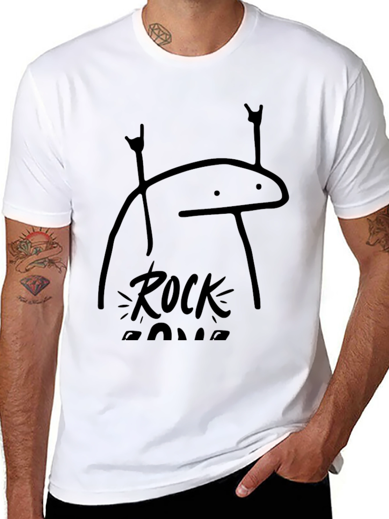 Rock Zone Graphic T-Shirt - Black