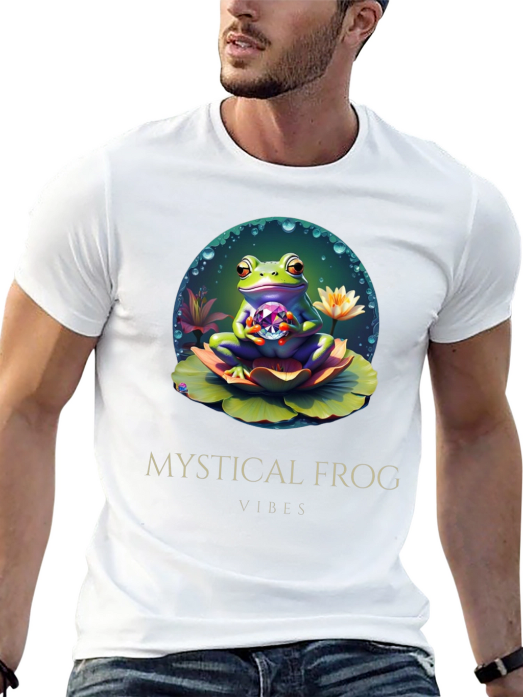 Mystical Frog Vibes T-Shirt