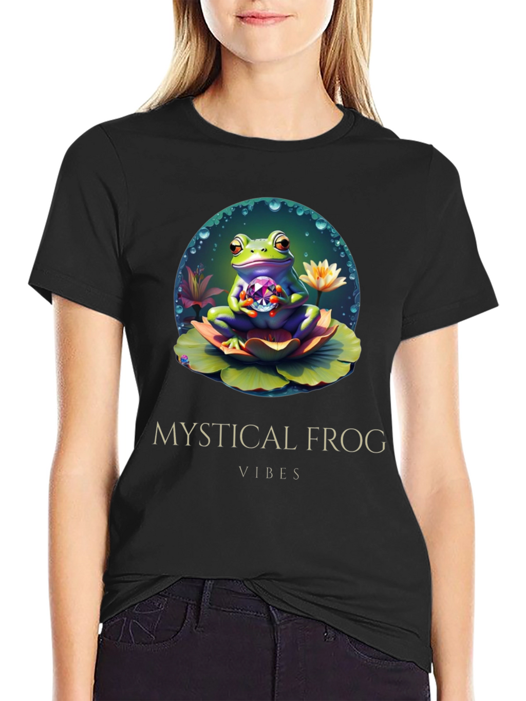 Mystical Frog Vibes T-Shirt