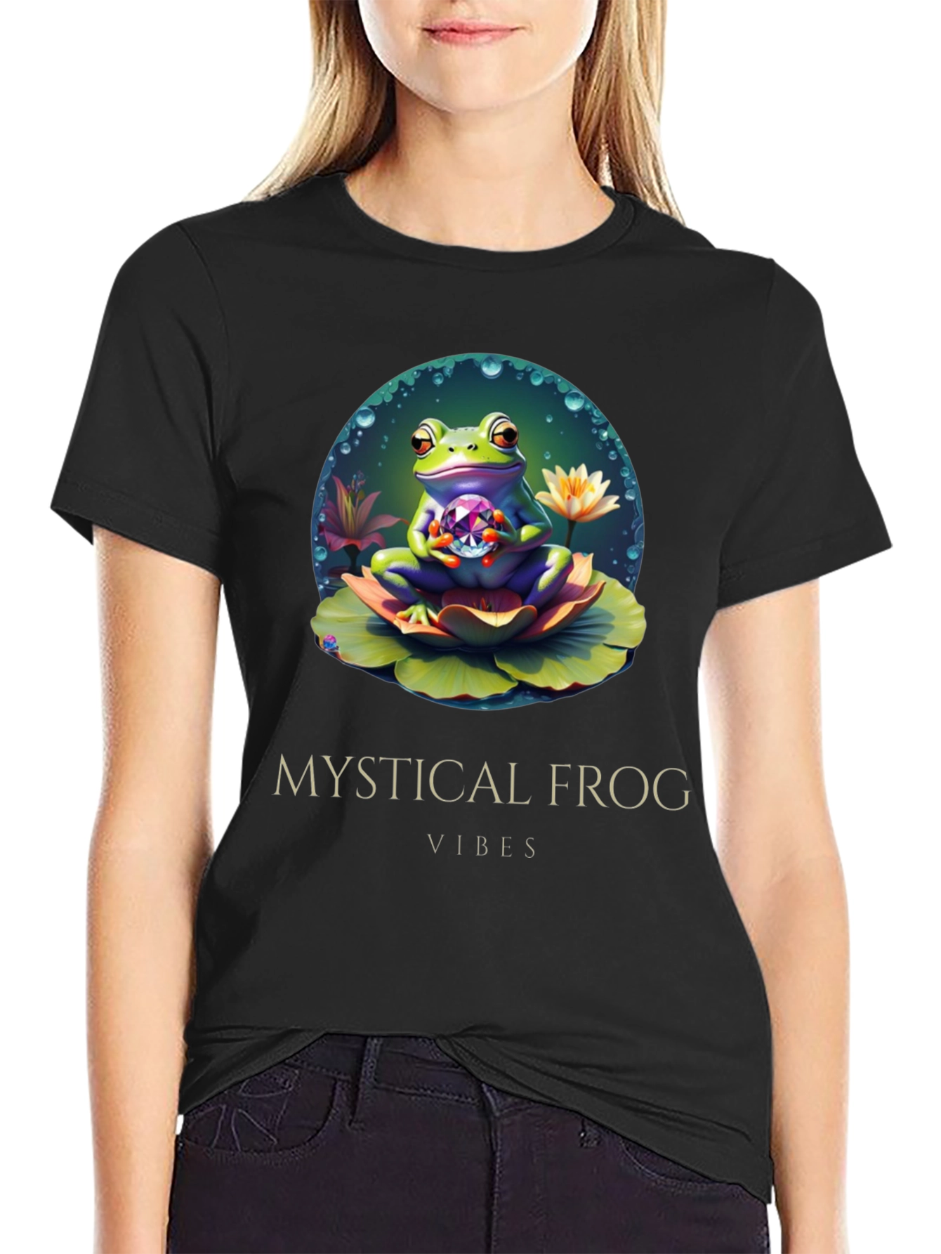 Mystical Frog Vibes T-Shirt