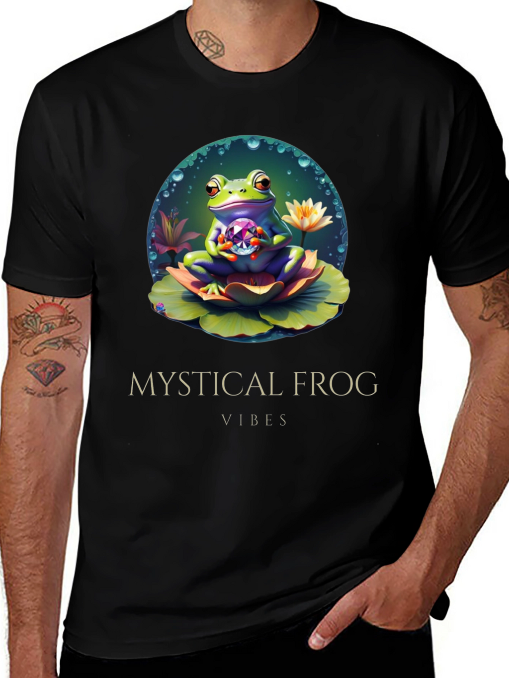 Mystical Frog Vibes T-Shirt