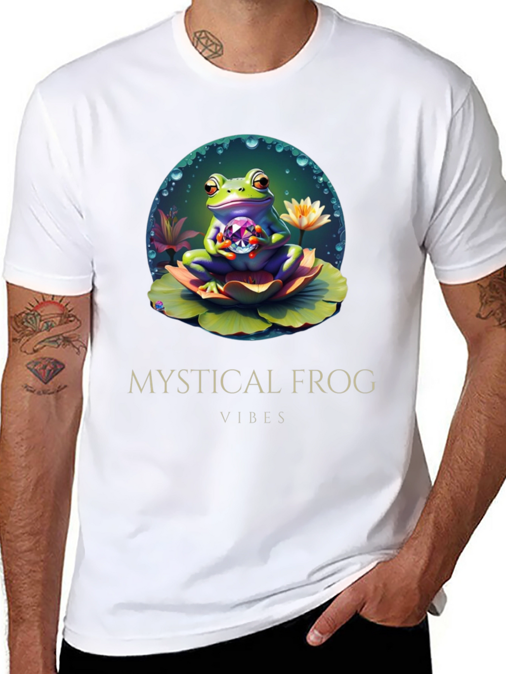 Mystical Frog Vibes T-Shirt