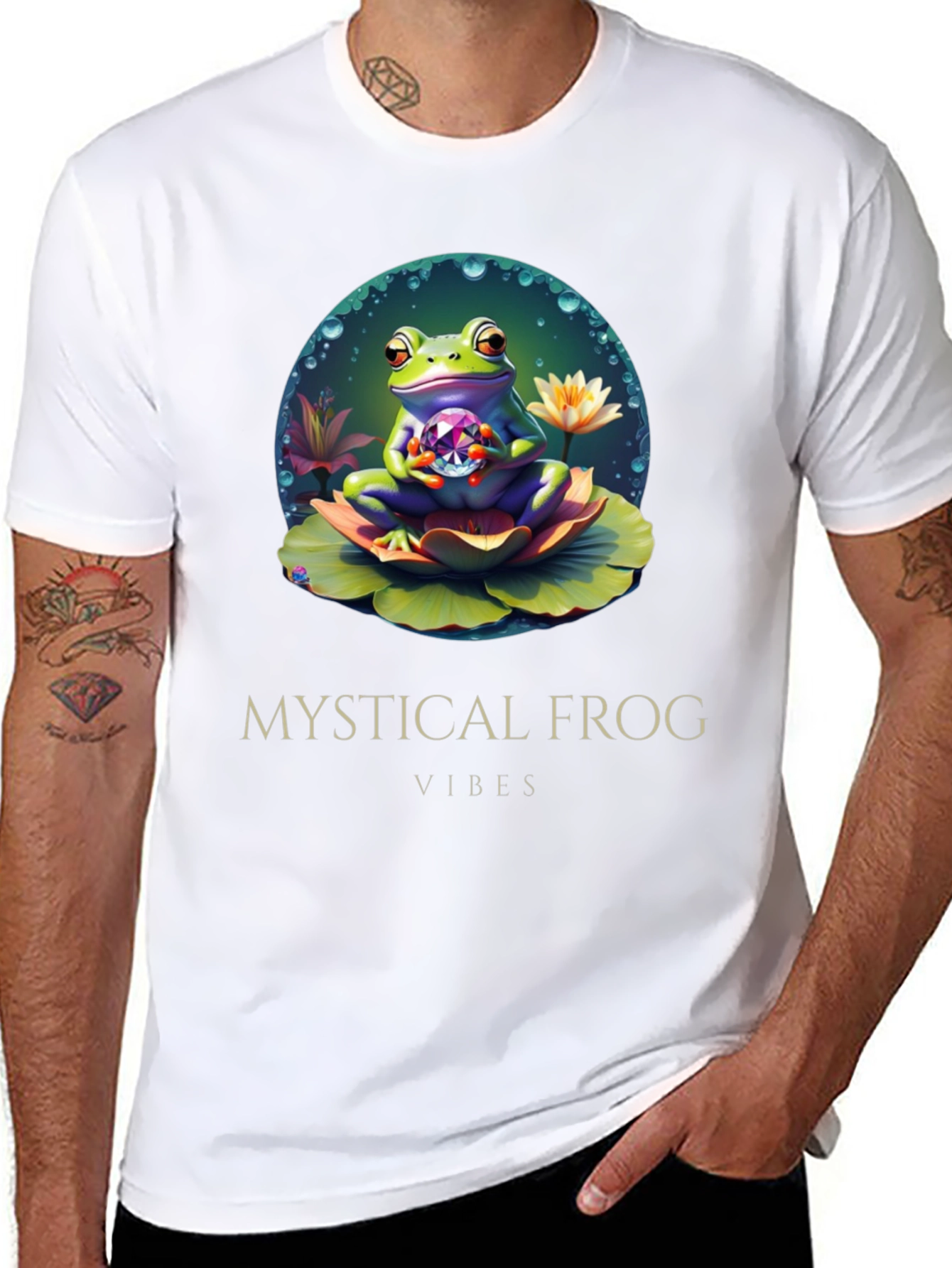 Mystical Frog Vibes T-Shirt