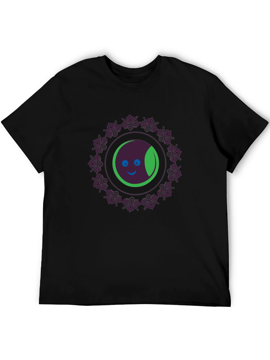 Graphic Print Crew Neck T-Shirt