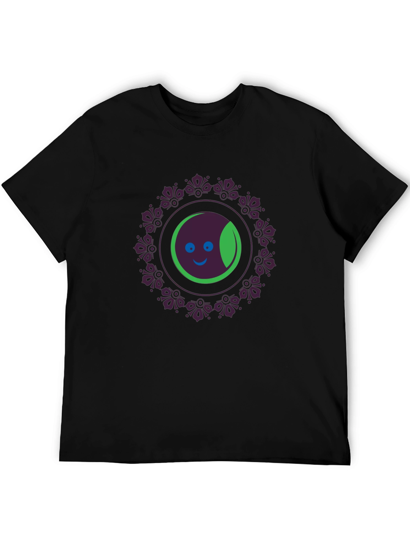 Graphic Print Crew Neck T-Shirt