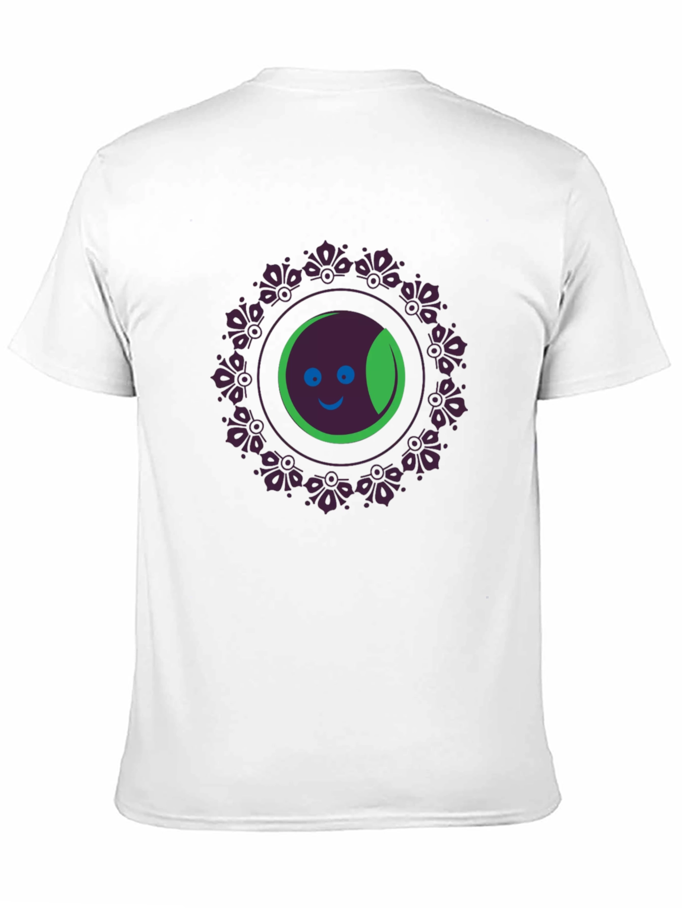 Graphic Print Crew Neck T-Shirt