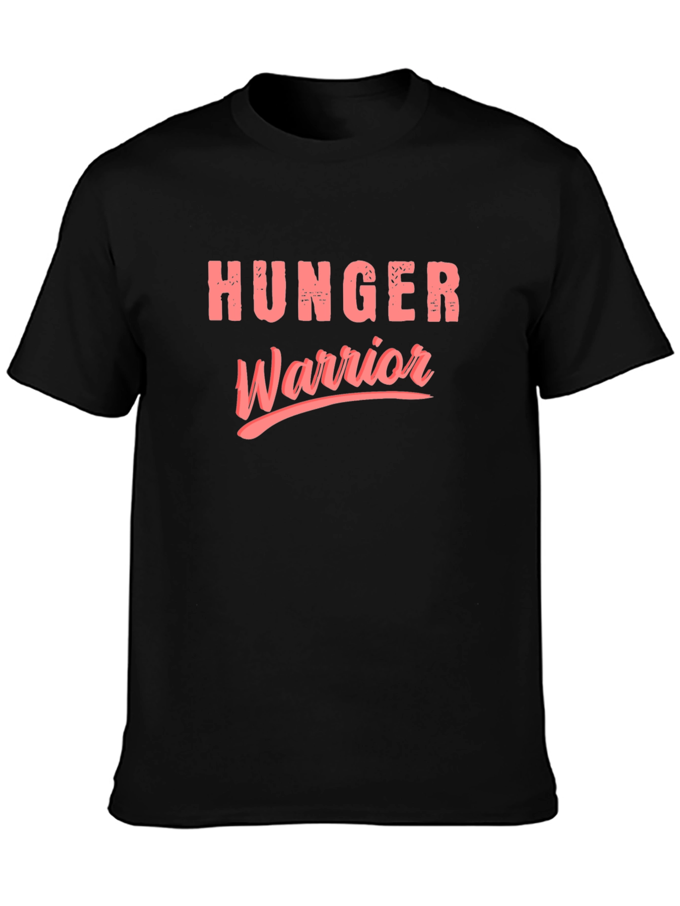Hunger Warrior Graphic T-Shirt - Black