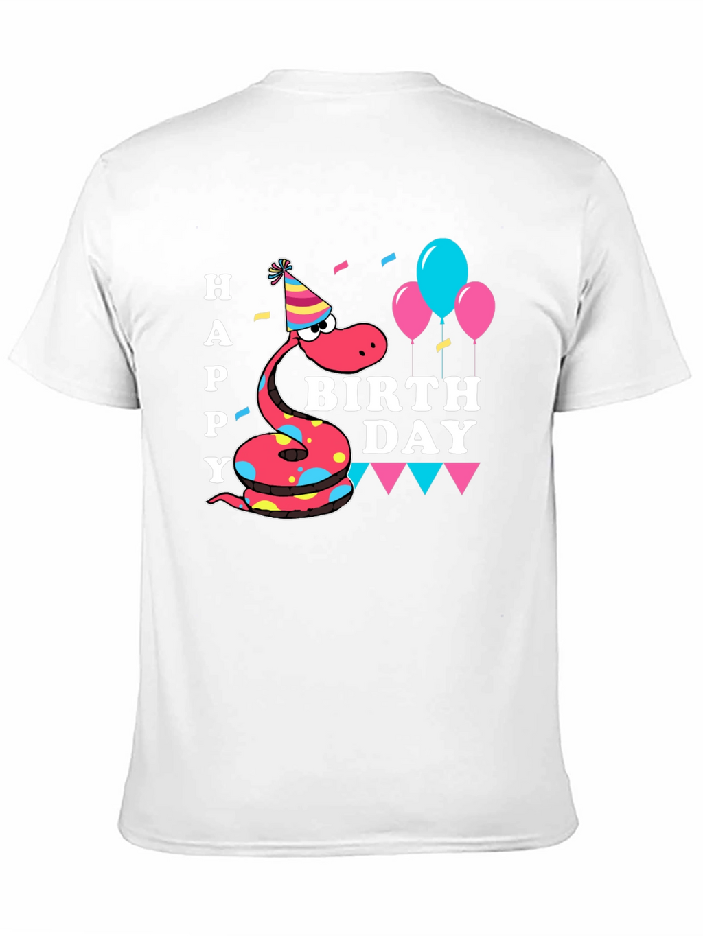 Happy Birthday Snake T-Shirt - Party Time!