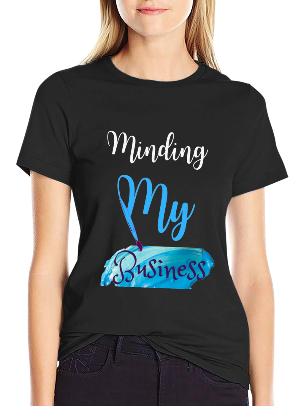 Minding My Business Graphic Tee