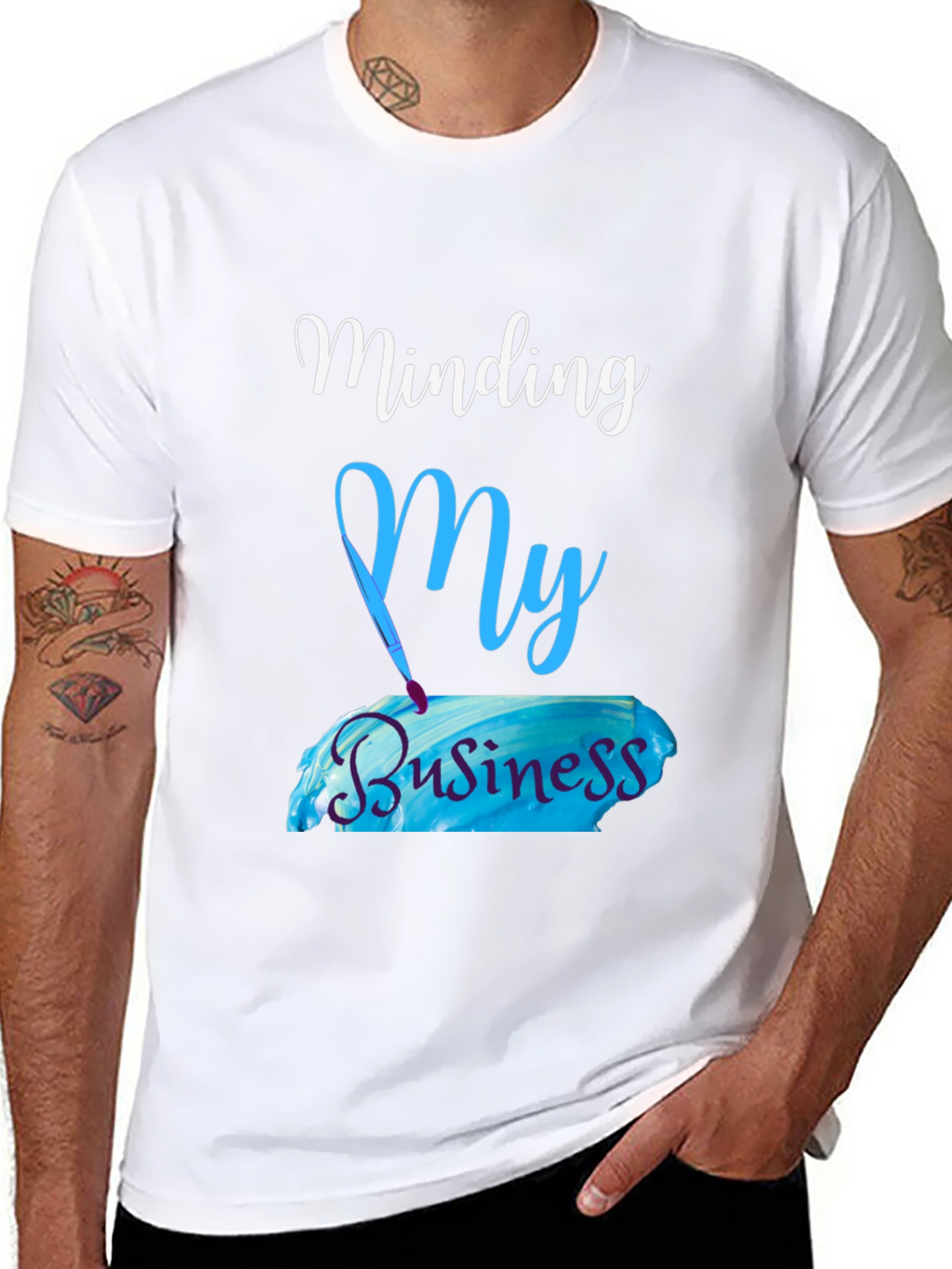 Minding My Business Graphic Tee
