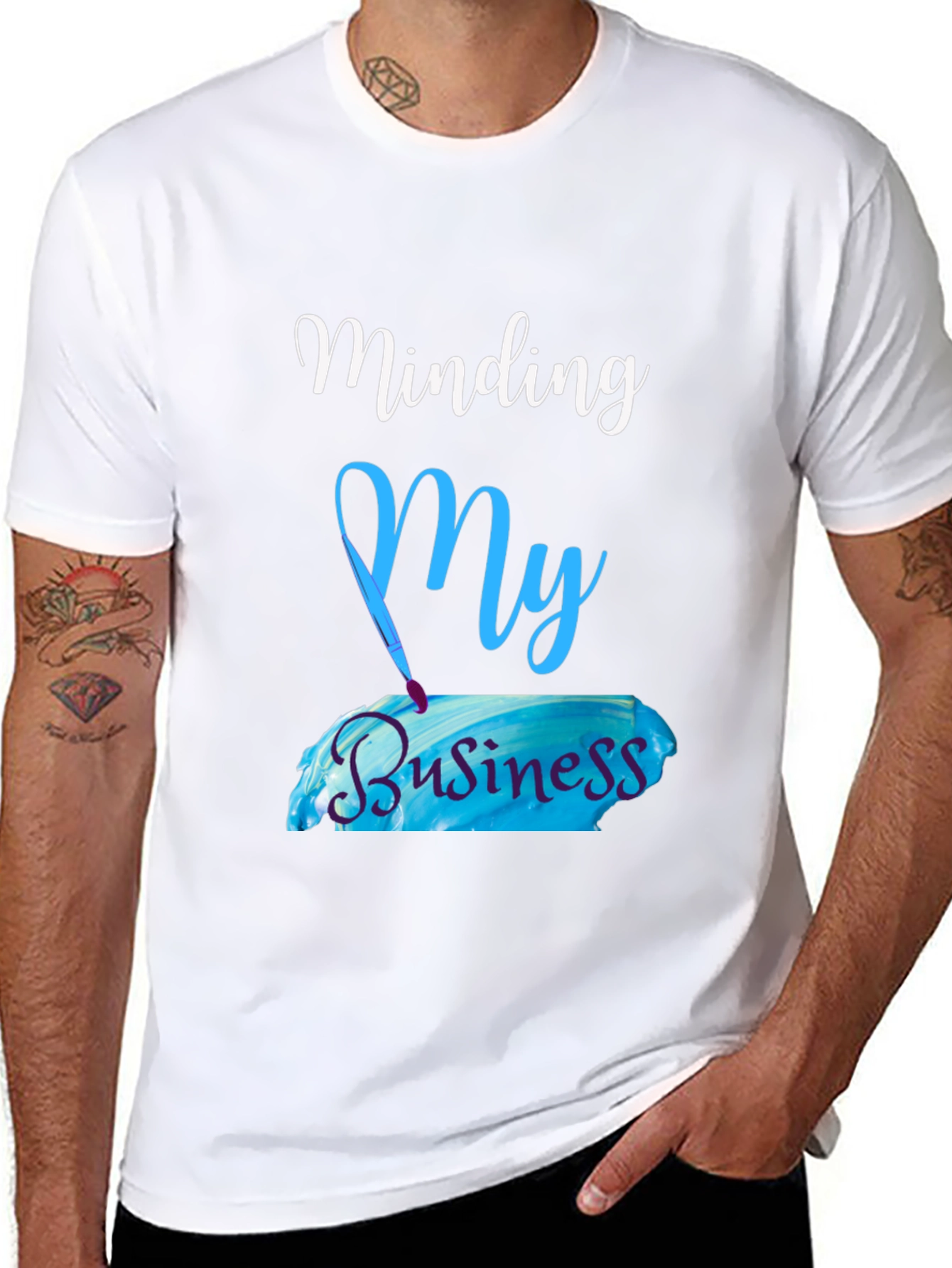 Minding My Business Graphic Tee