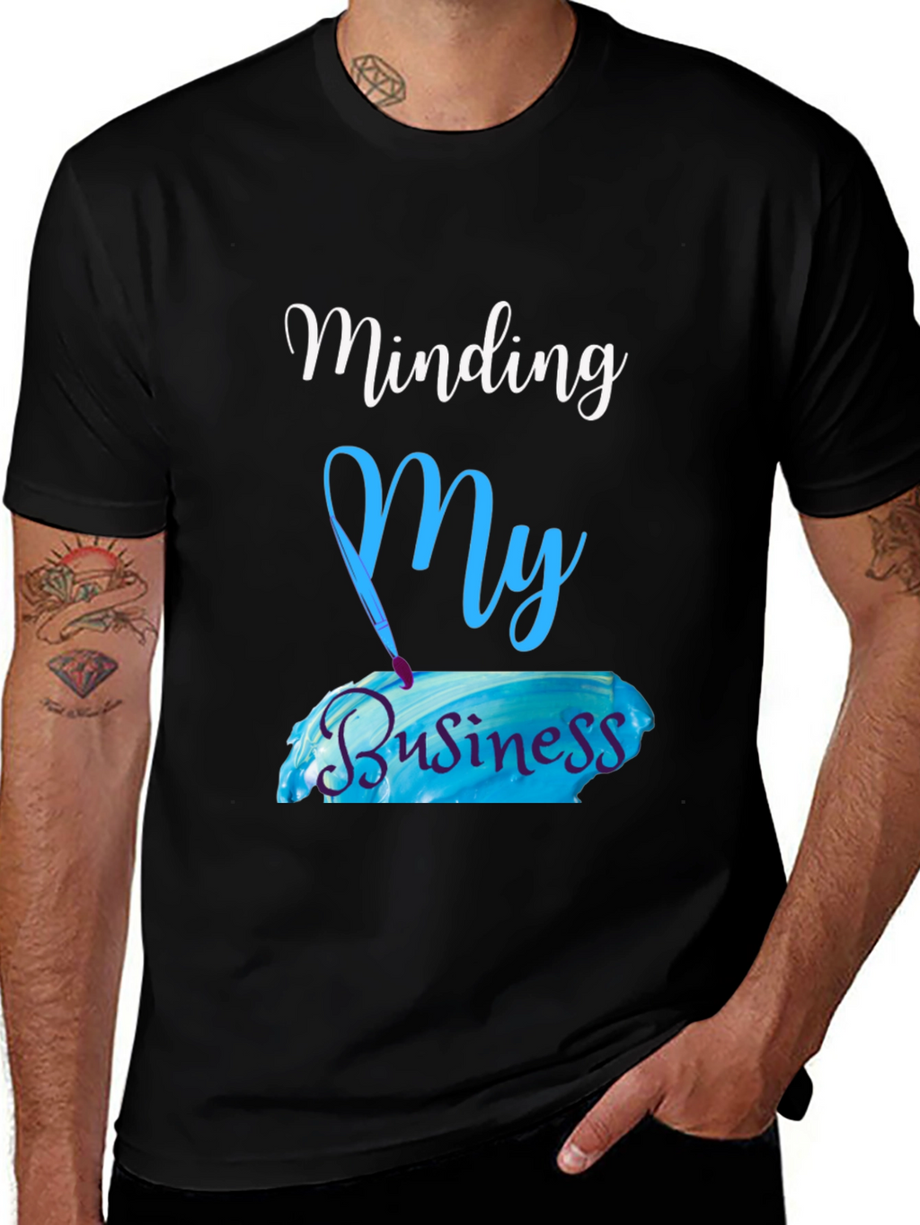 Minding My Business Graphic Tee
