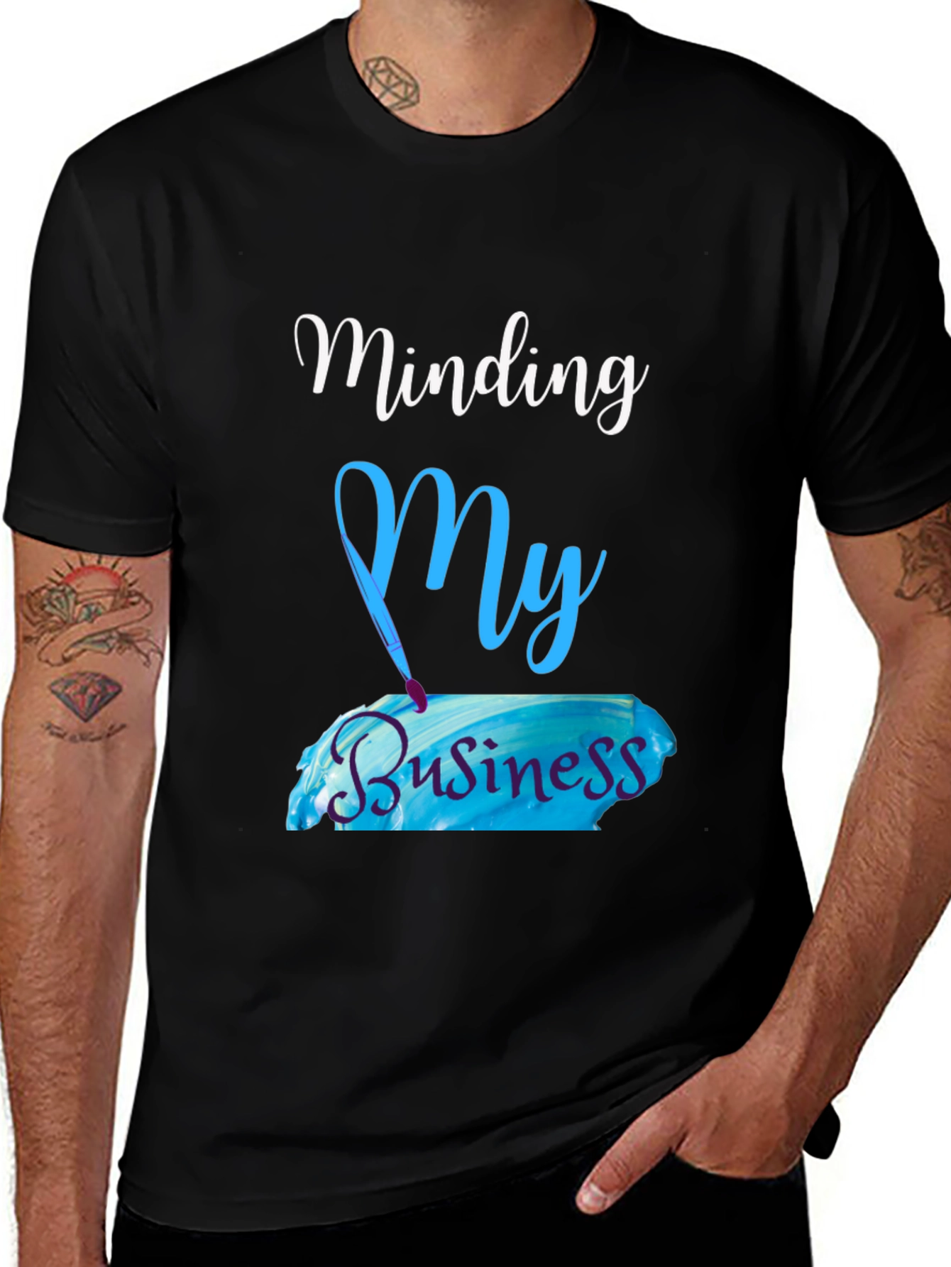 Minding My Business Graphic Tee